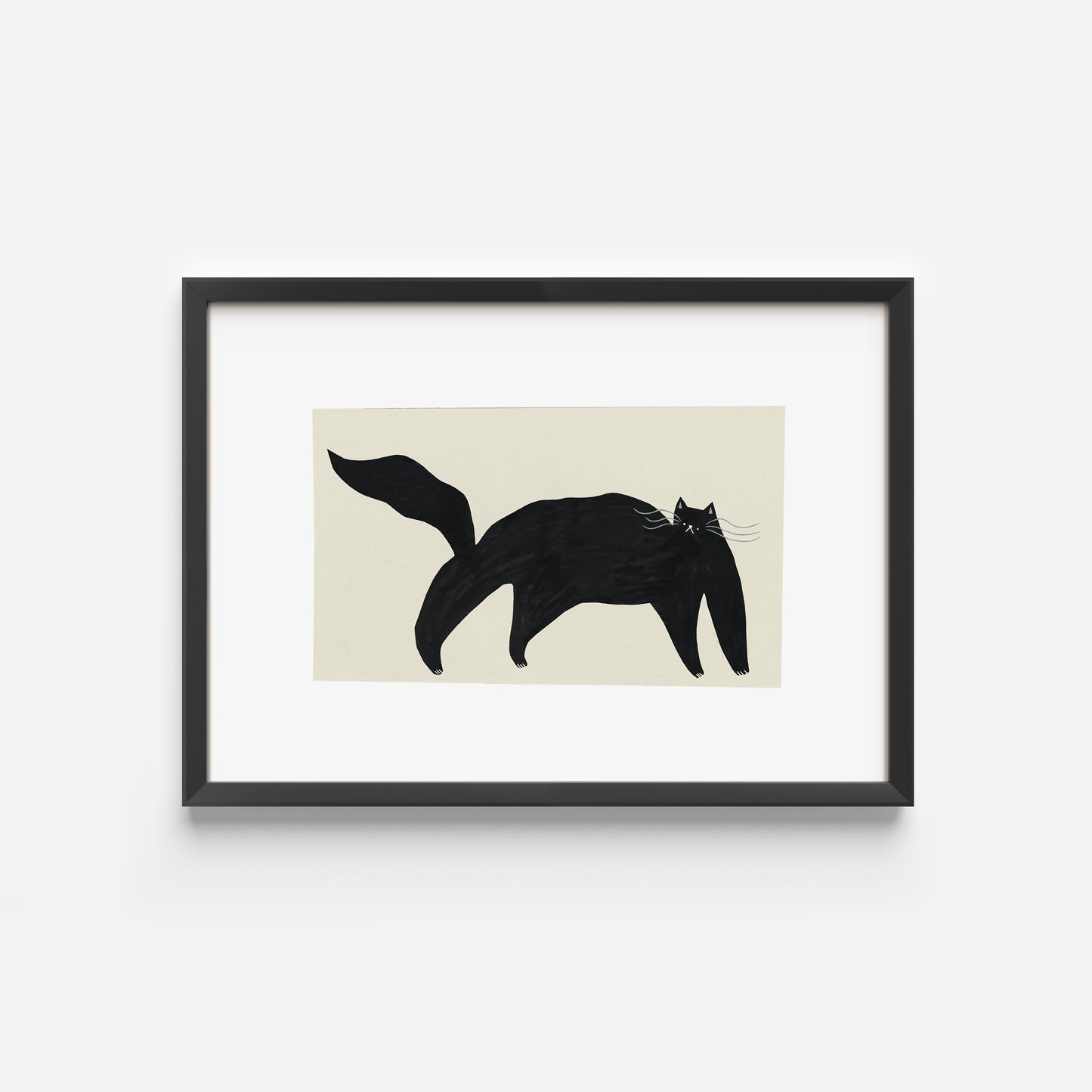 Black Cat Art Print image 8