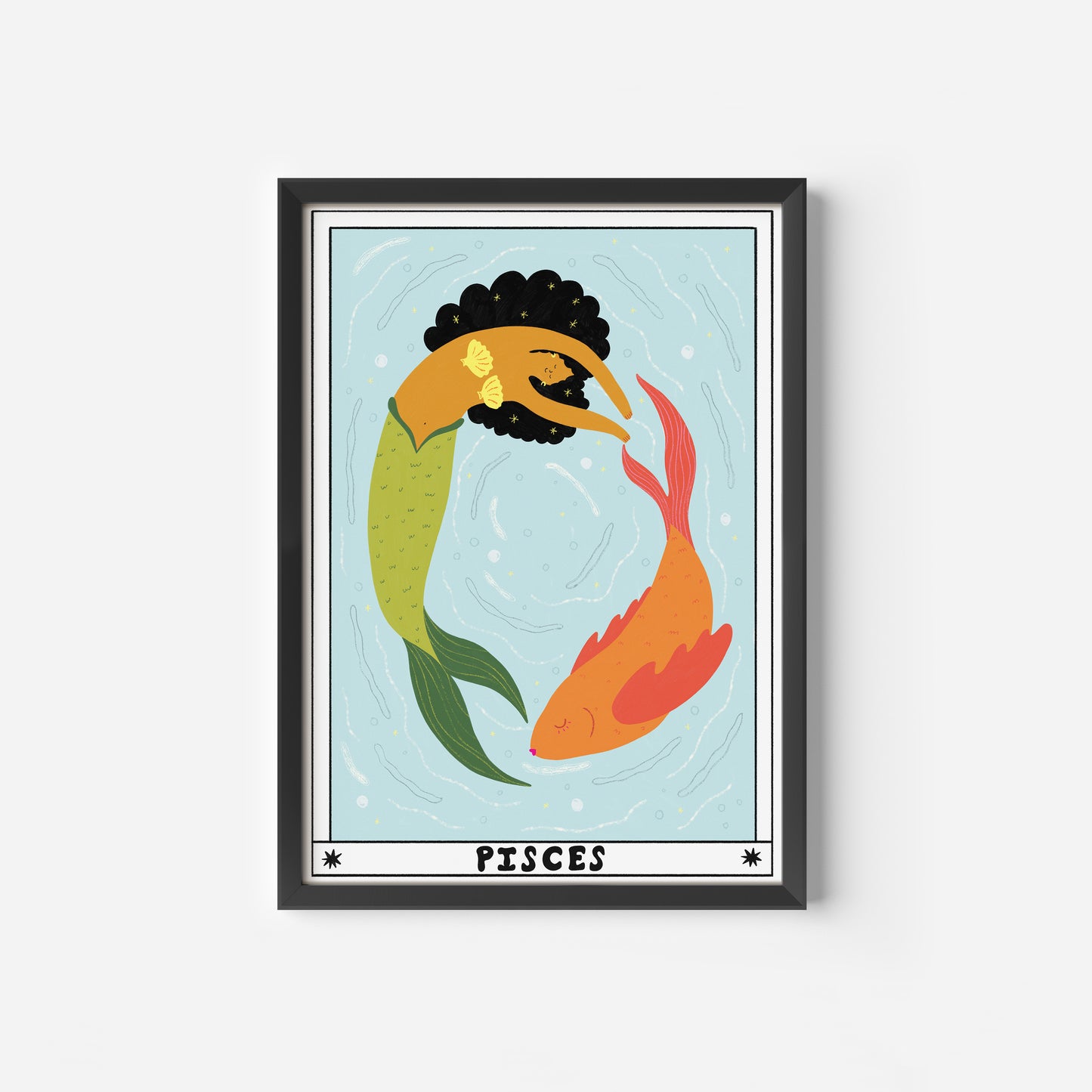 Tarot Pisces Art Print image 2