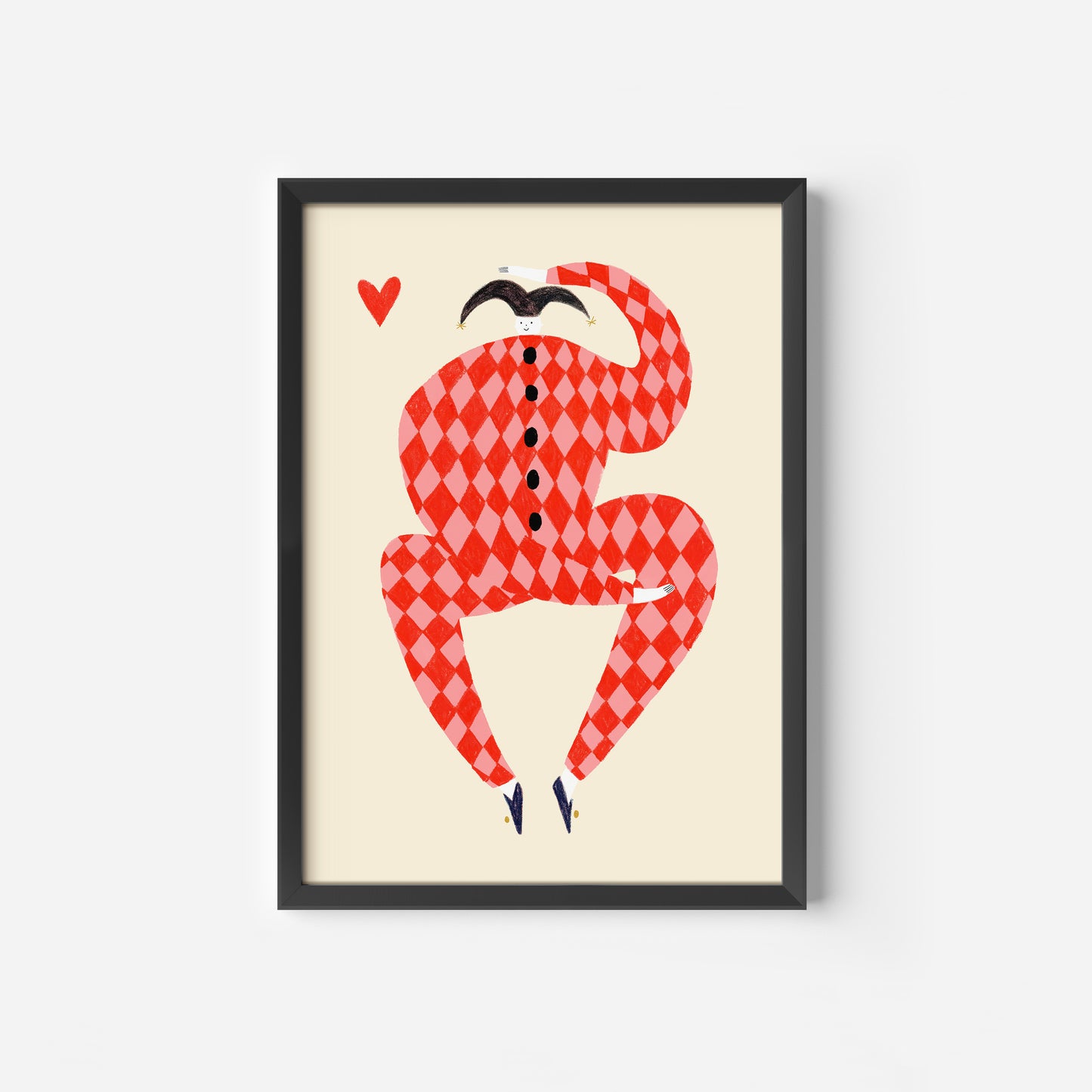 Harlequin Art Print image 8