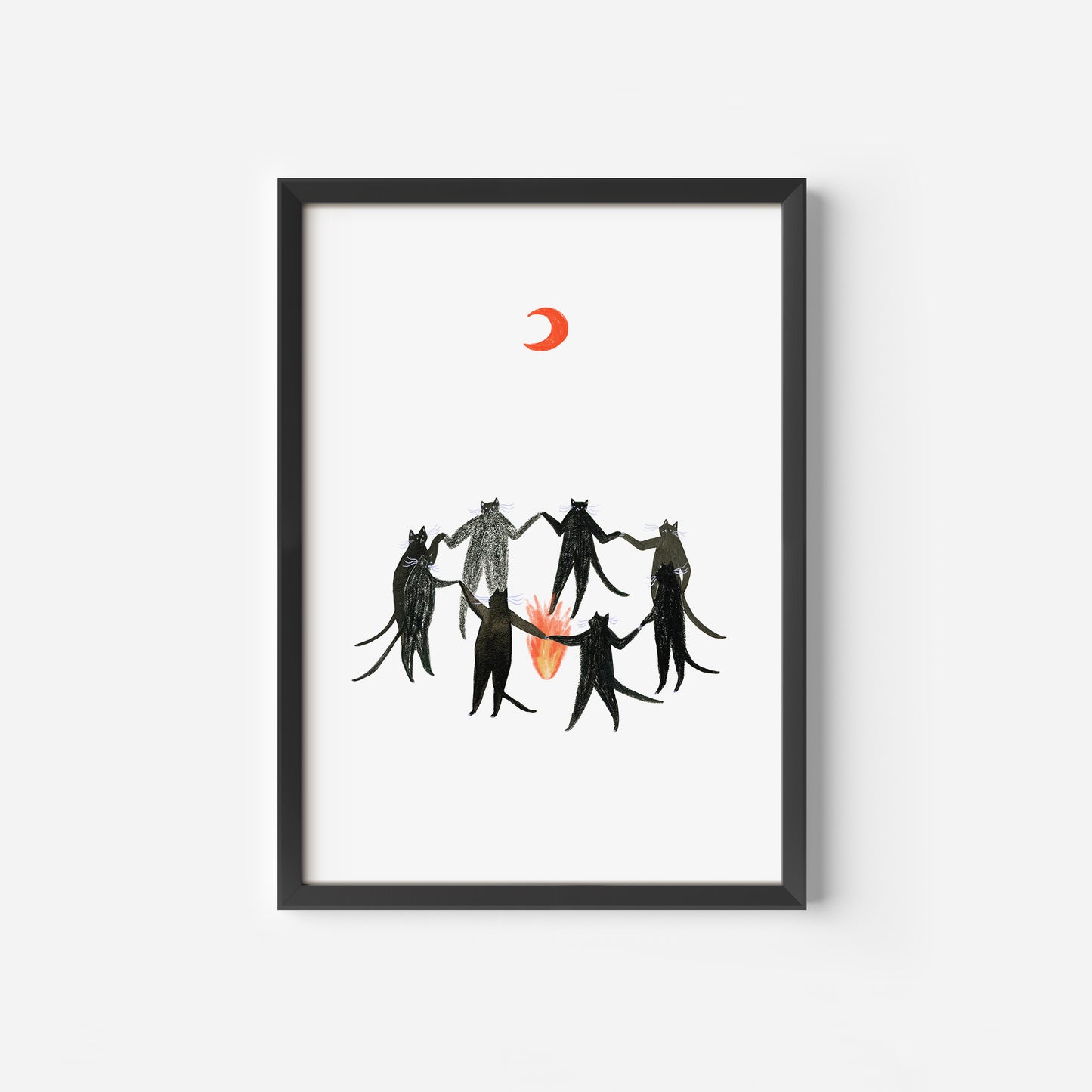 Mystic Cats Art Print image 8