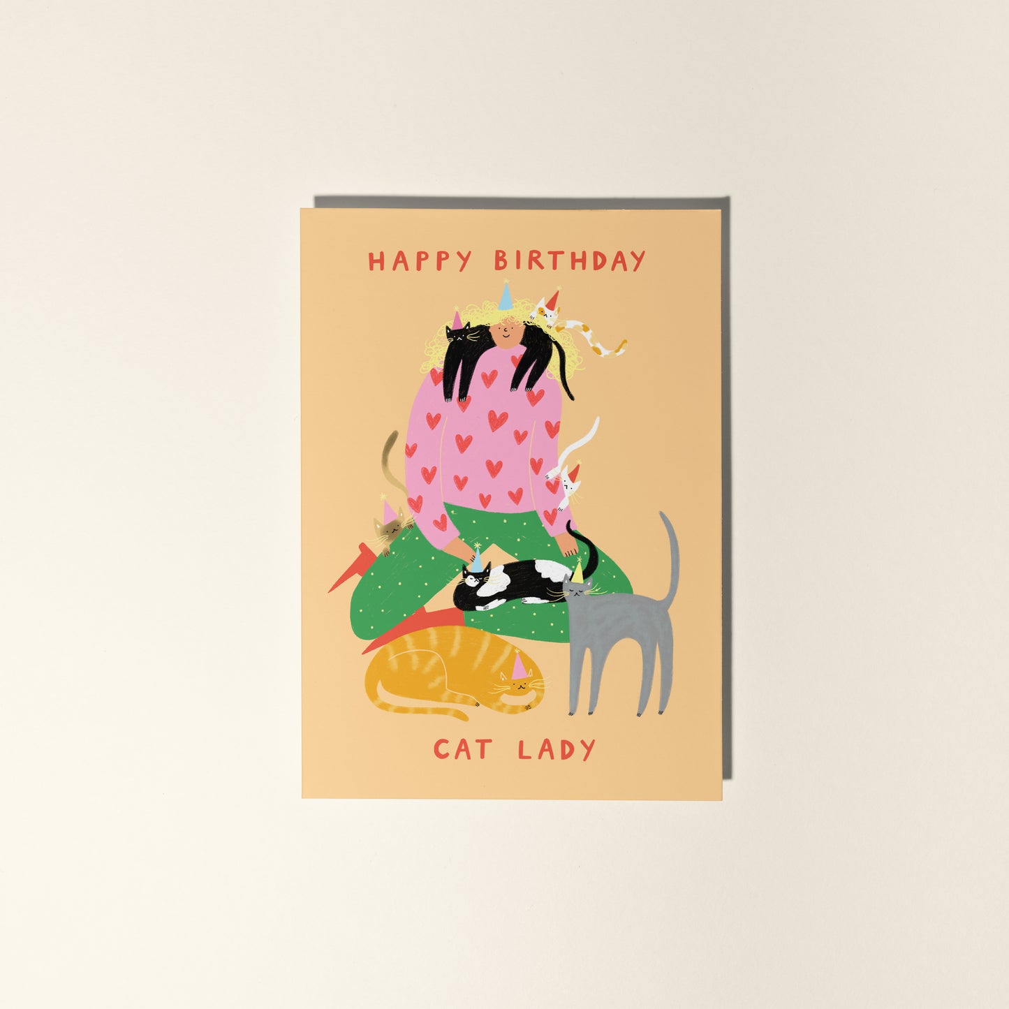 Cat Lady Birthday Card image 2