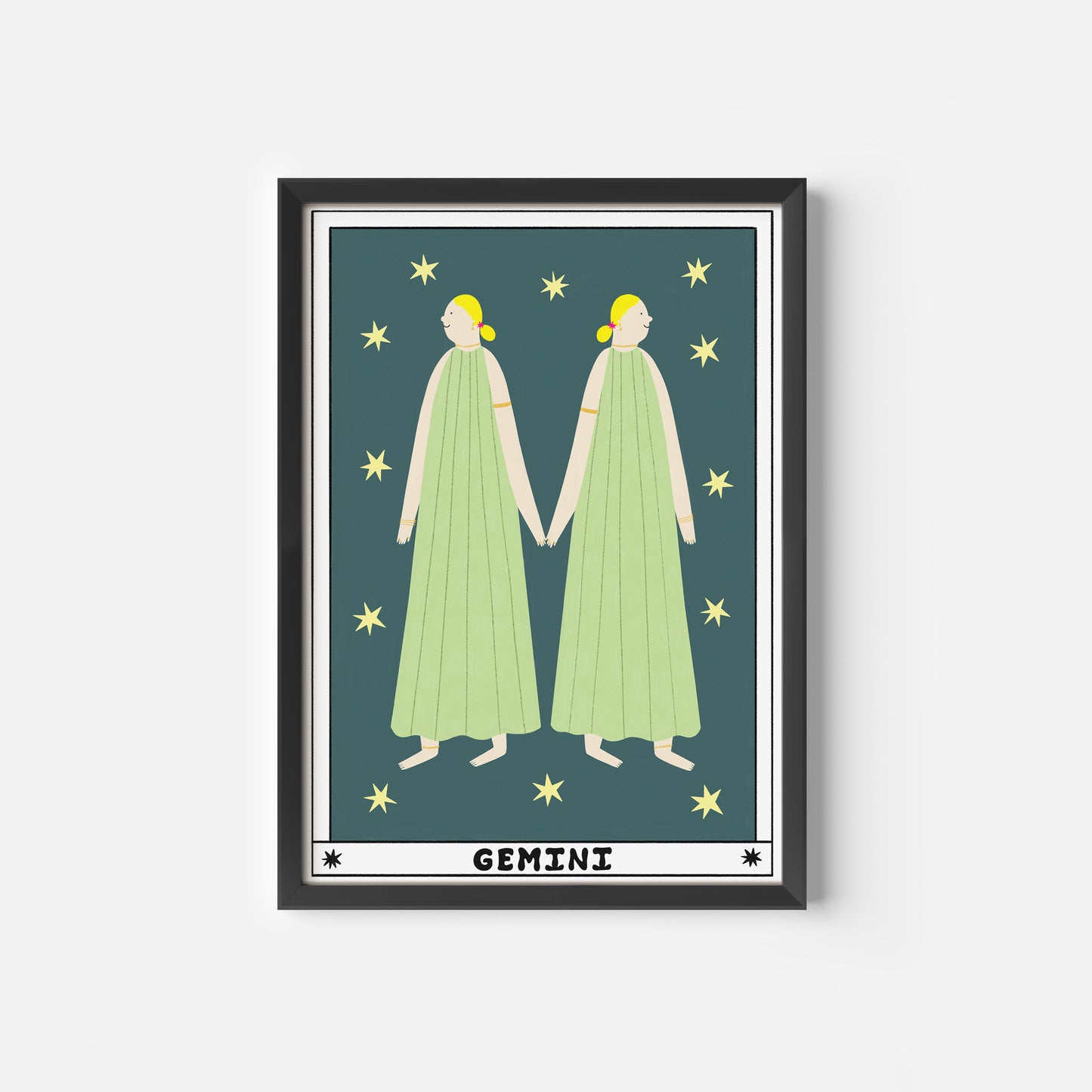 Tarot Gemini Art Print image 2