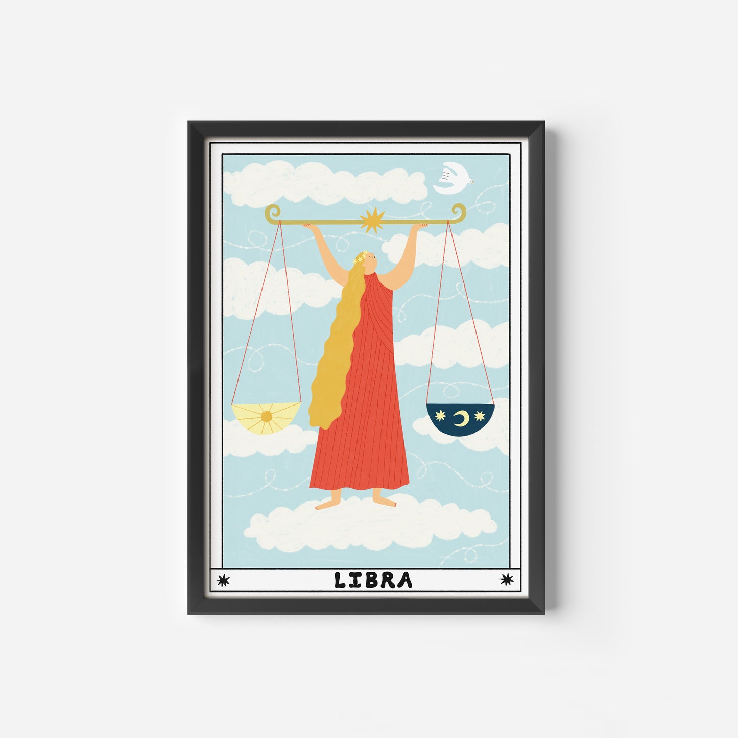 Tarot Libra Art Print image 2