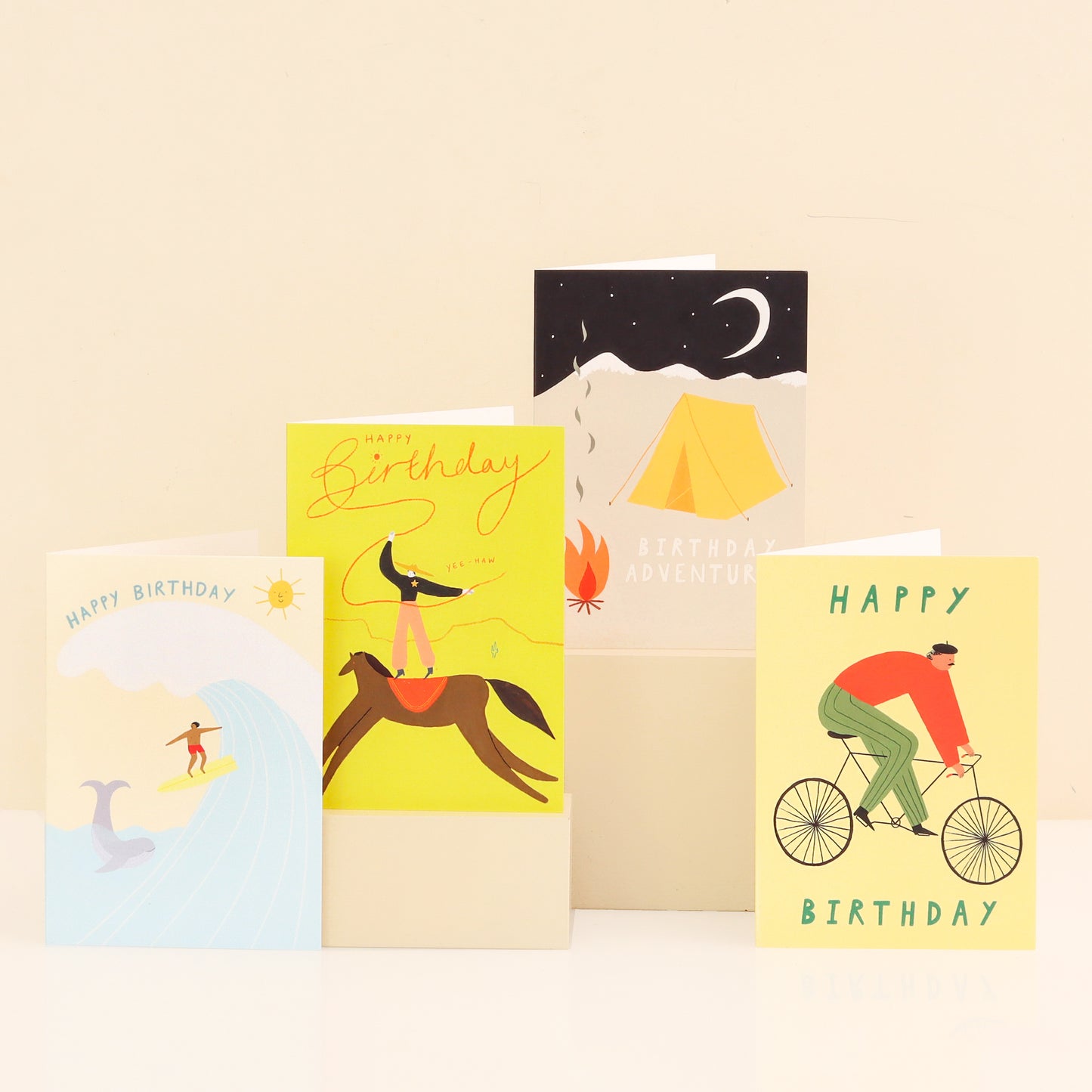Surfer Birthday Card