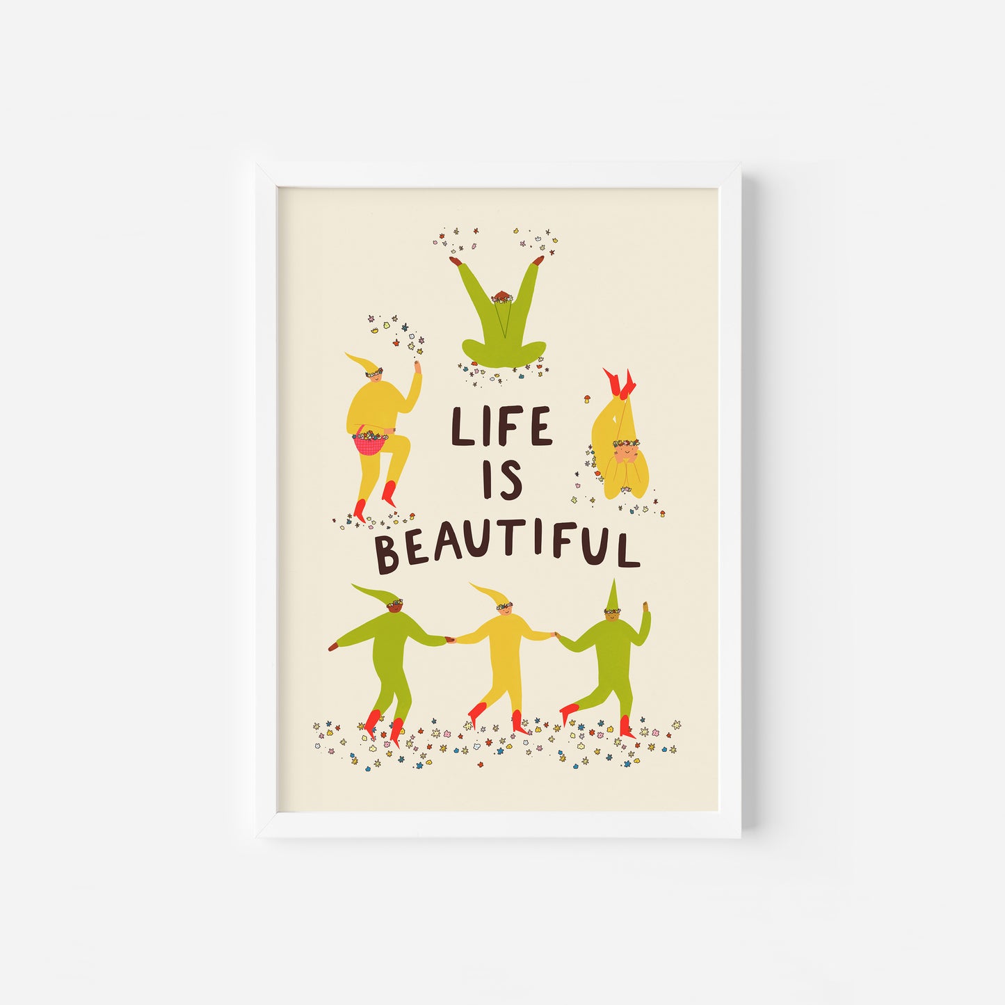 Life Is Beautiful Art Print image 6