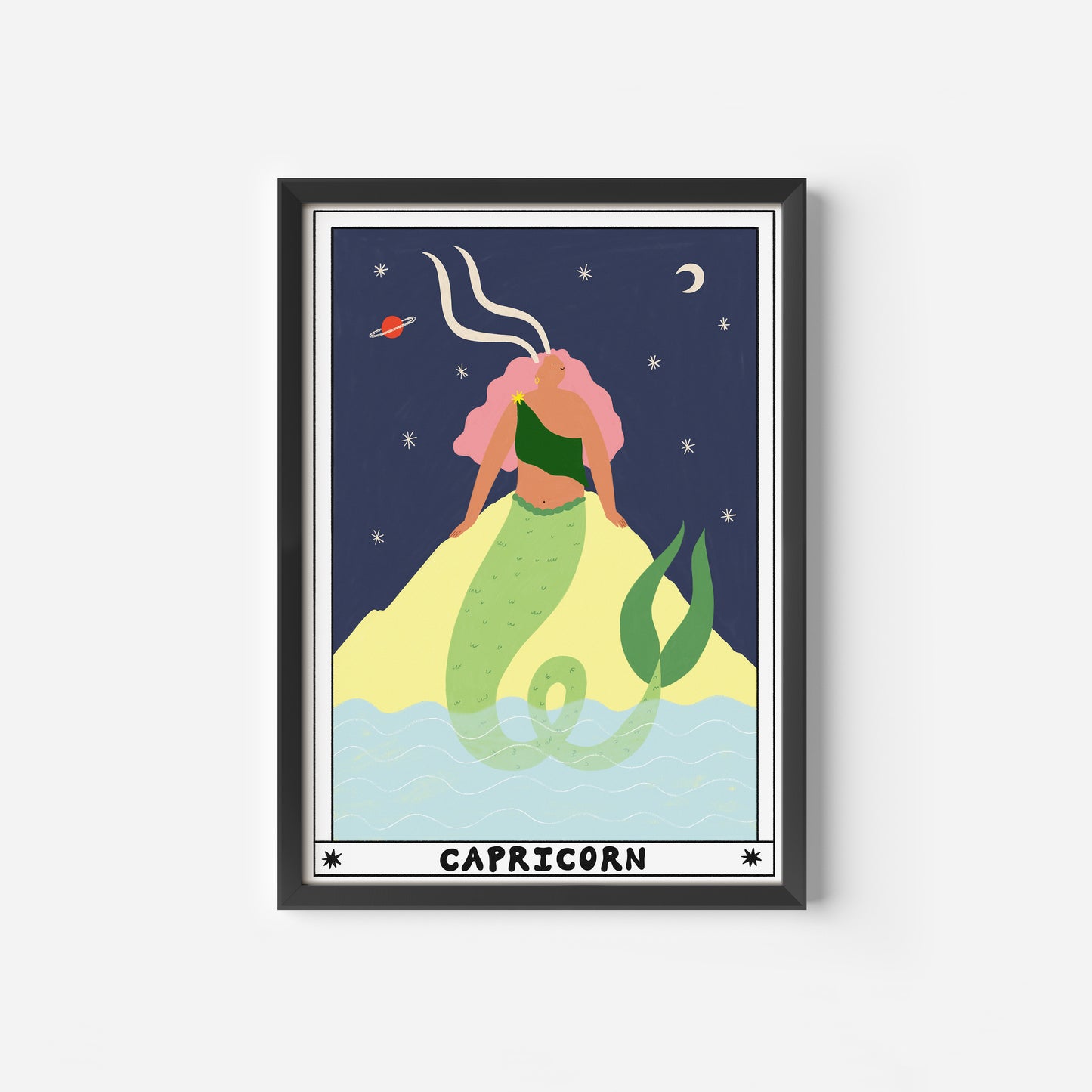 Tarot Capricorn Art Print image 2
