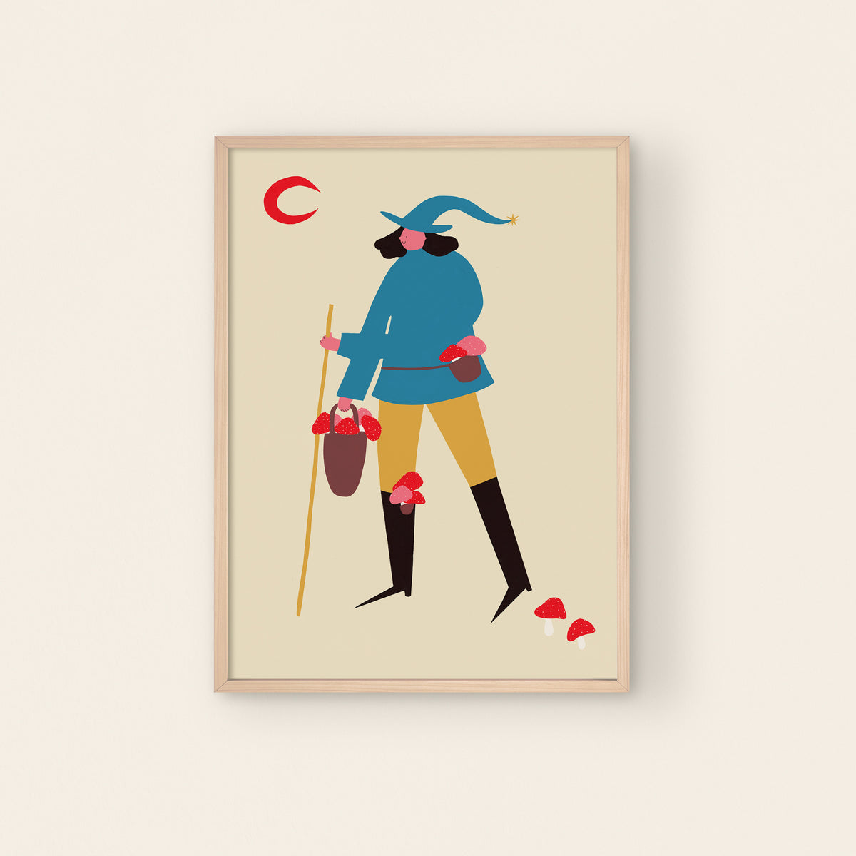 Adventurer Art Print A4