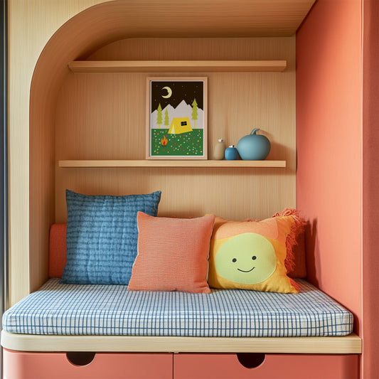 Cosy Camping Art Print