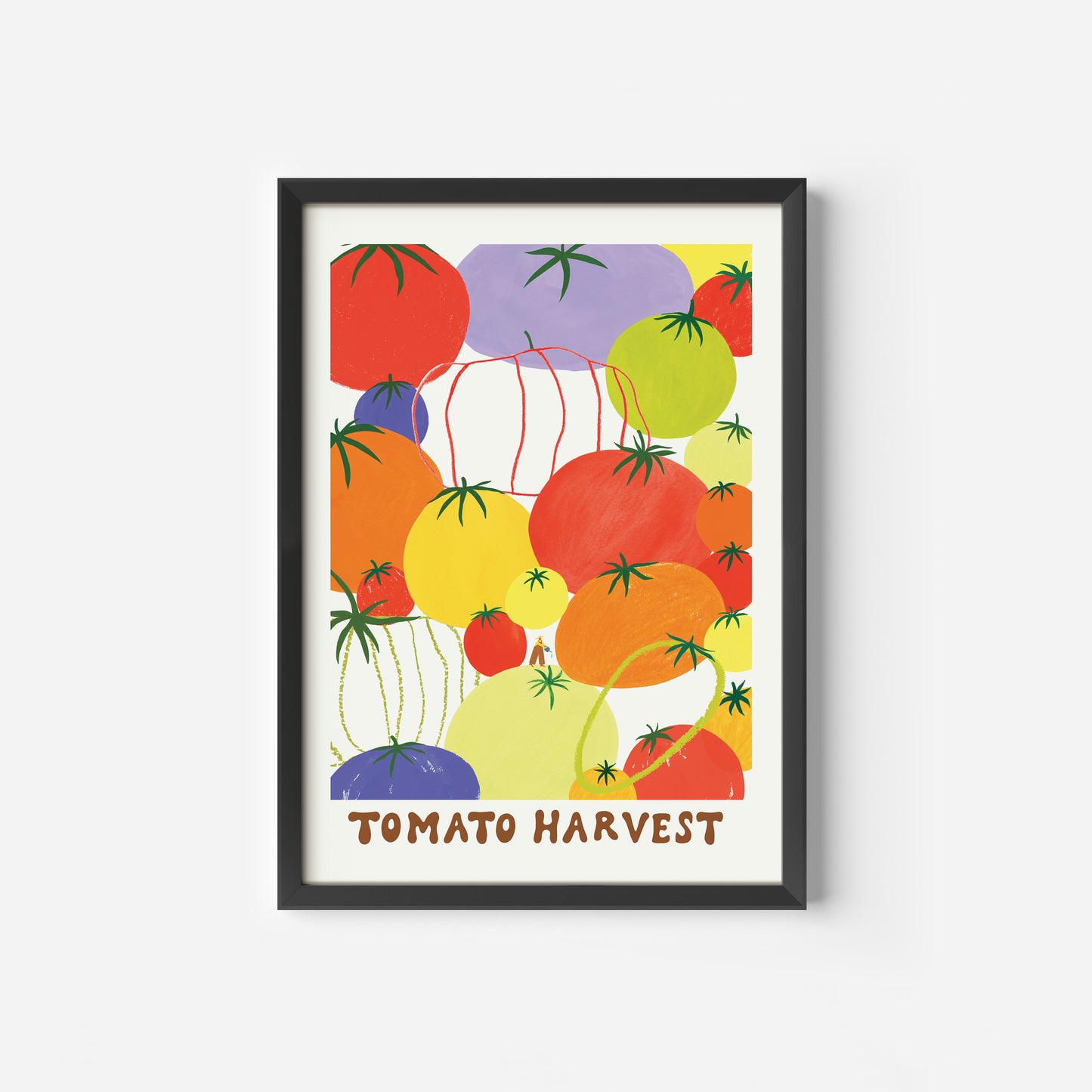 Tomato Harvest Art Print image 5