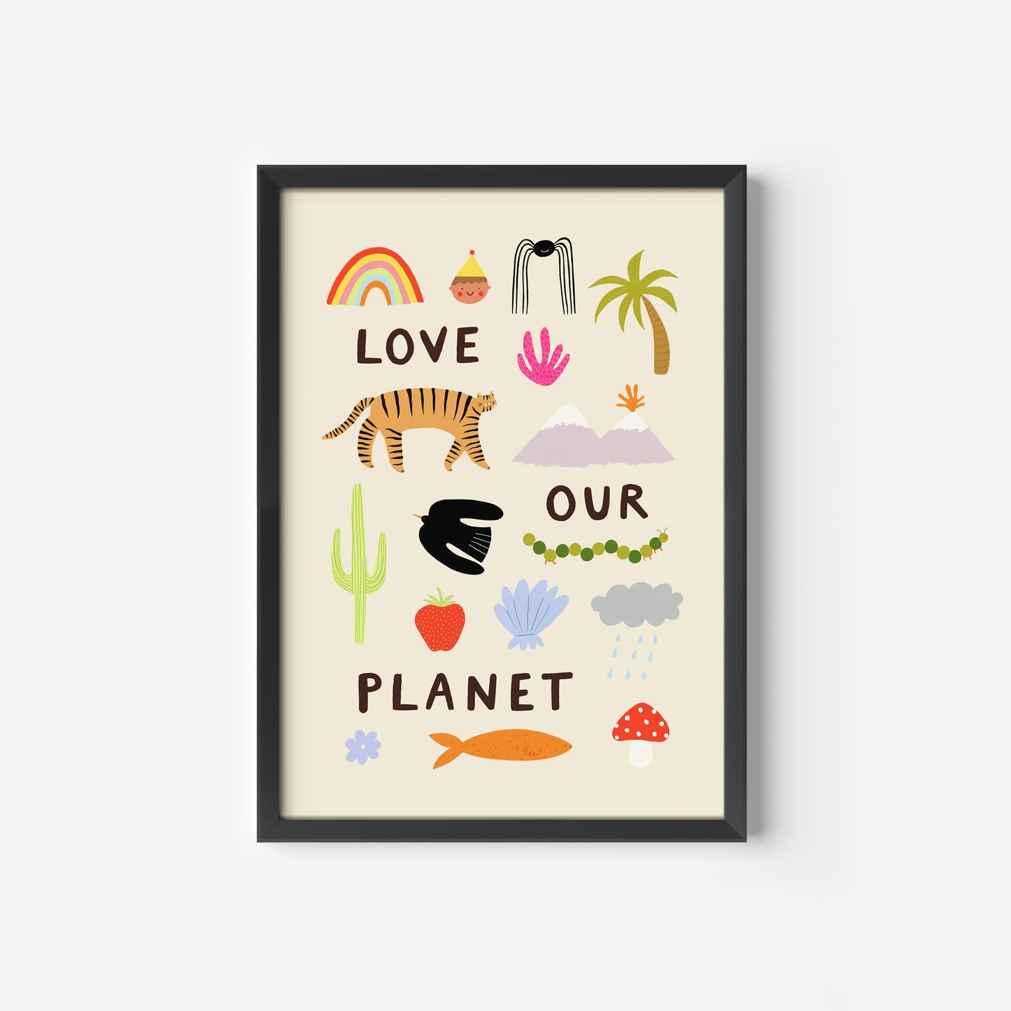 Love Our Planet Art Print image 5