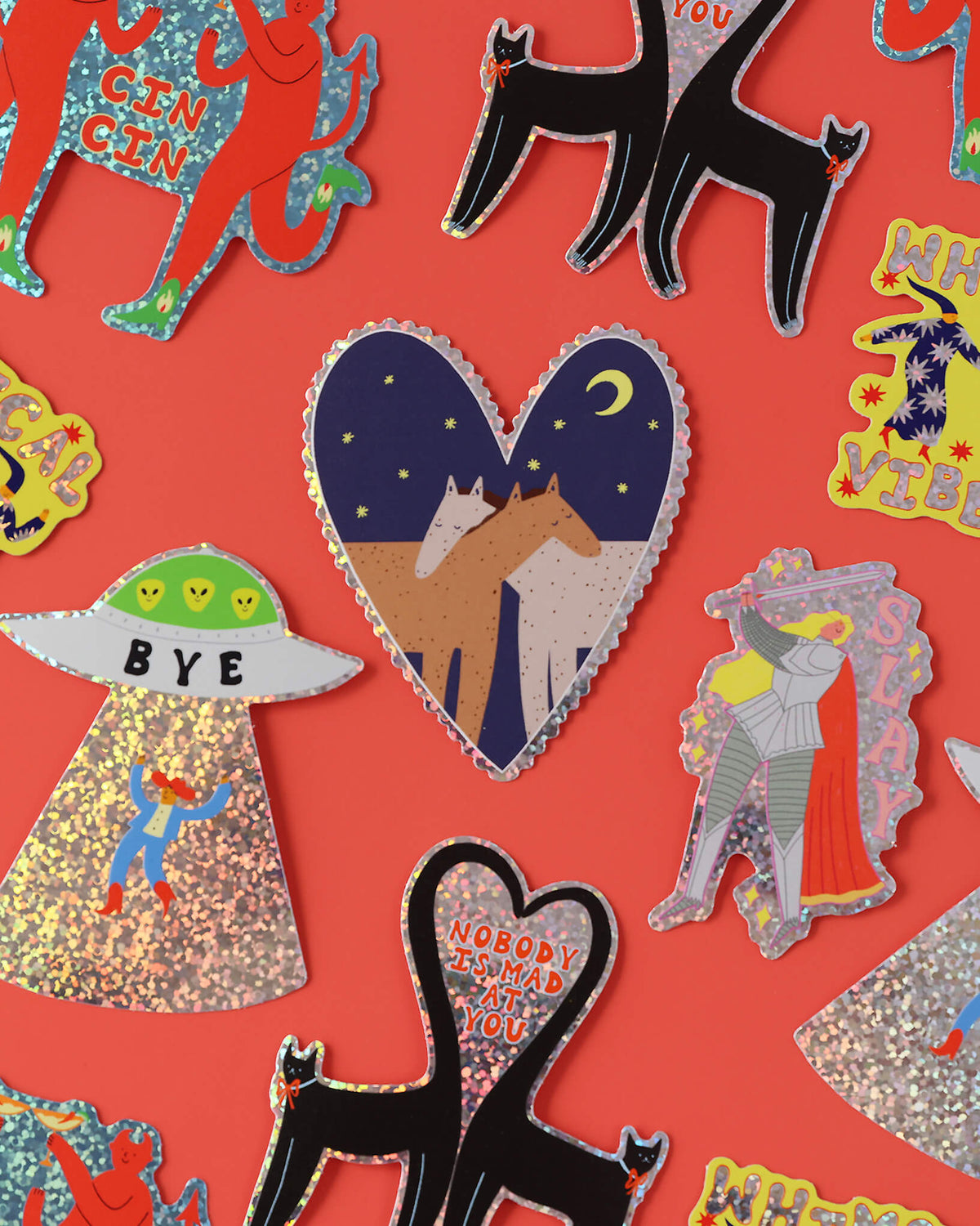 4x Random Sample Sticker