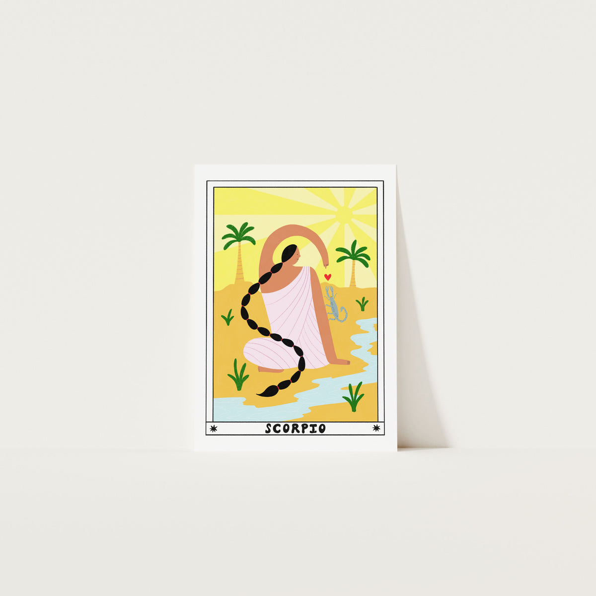 Scorpio Art Print A5