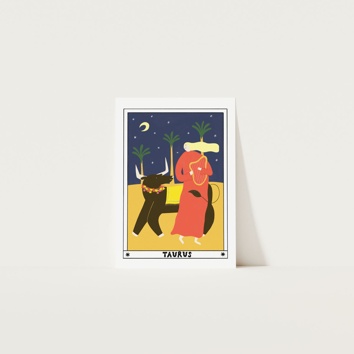 Taurus Art Print A4