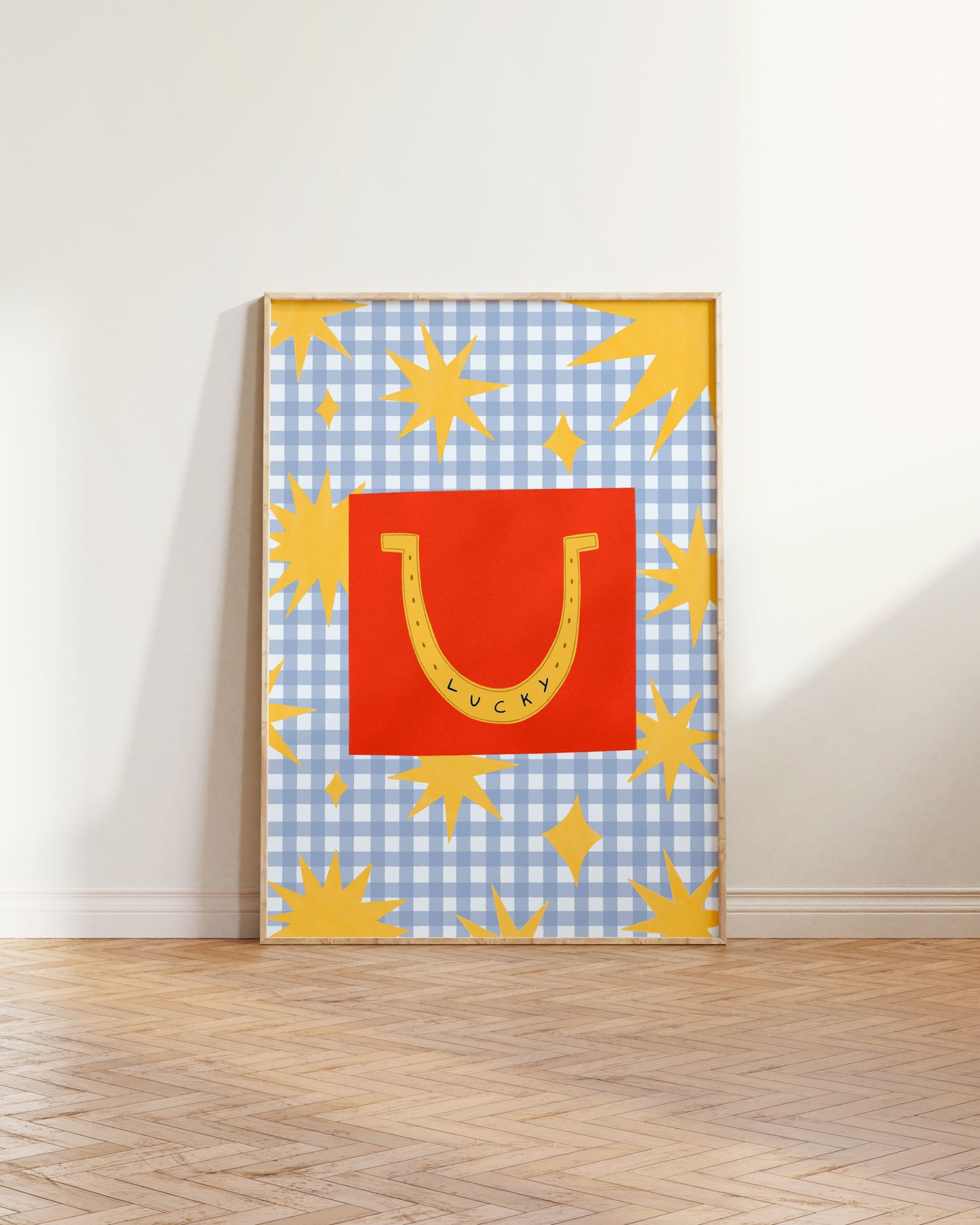 Lucky Horseshoe Art Print