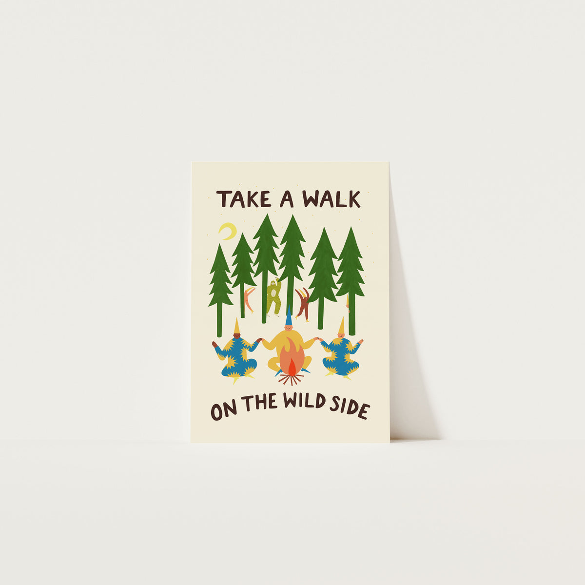 Wild Side Art Print A5