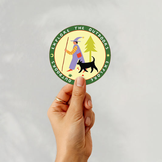 Explore The Outdoors Sticker image 0