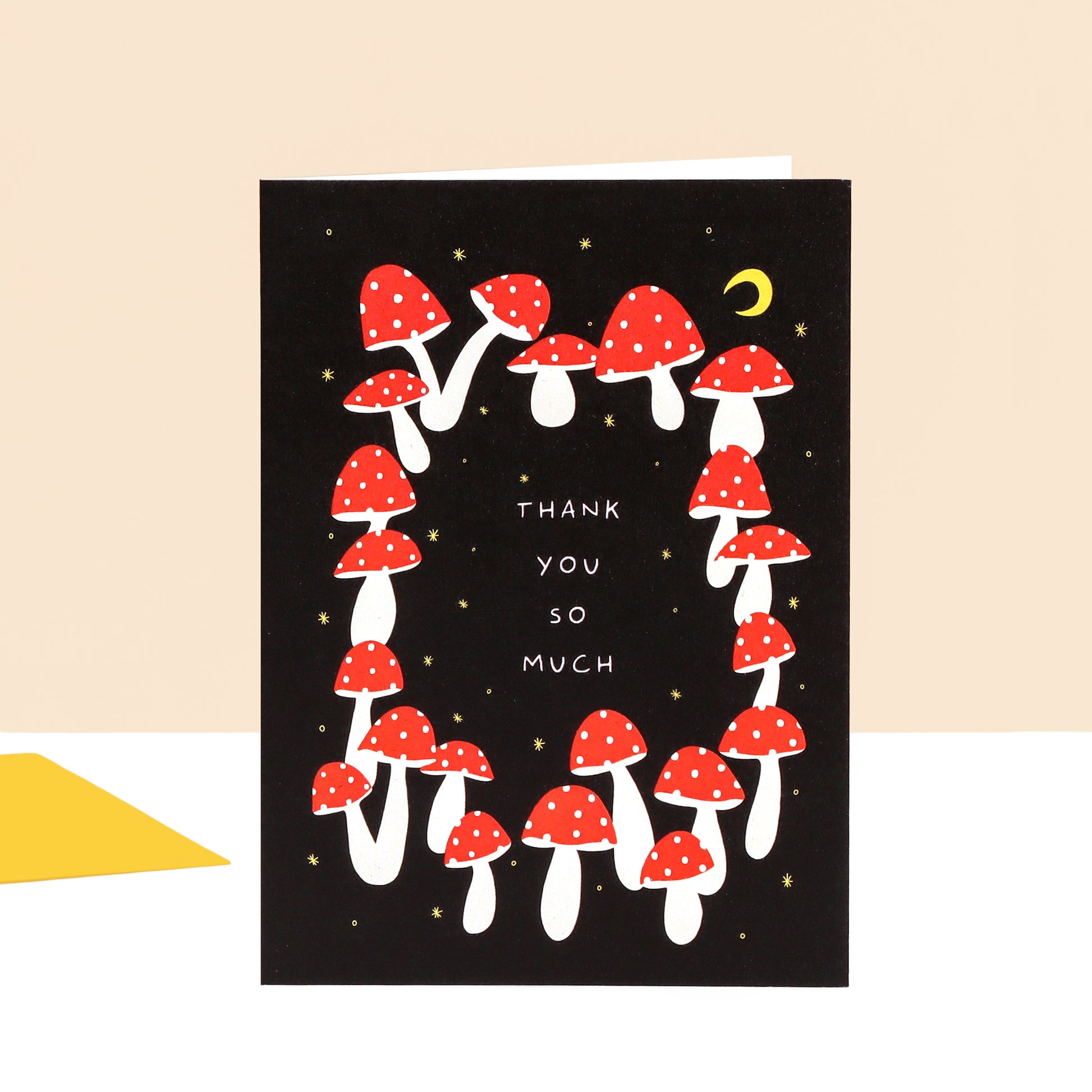 Mushroom Thank You Card image 0