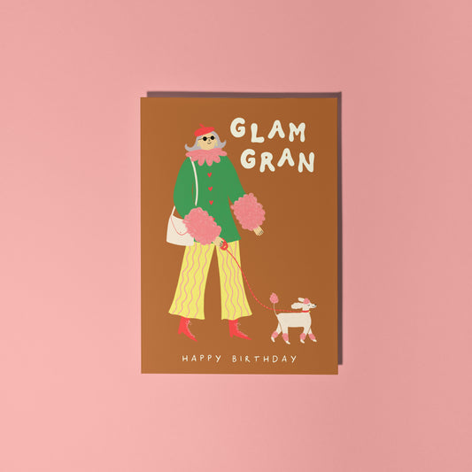 Glam Gran Birthday Card image 0