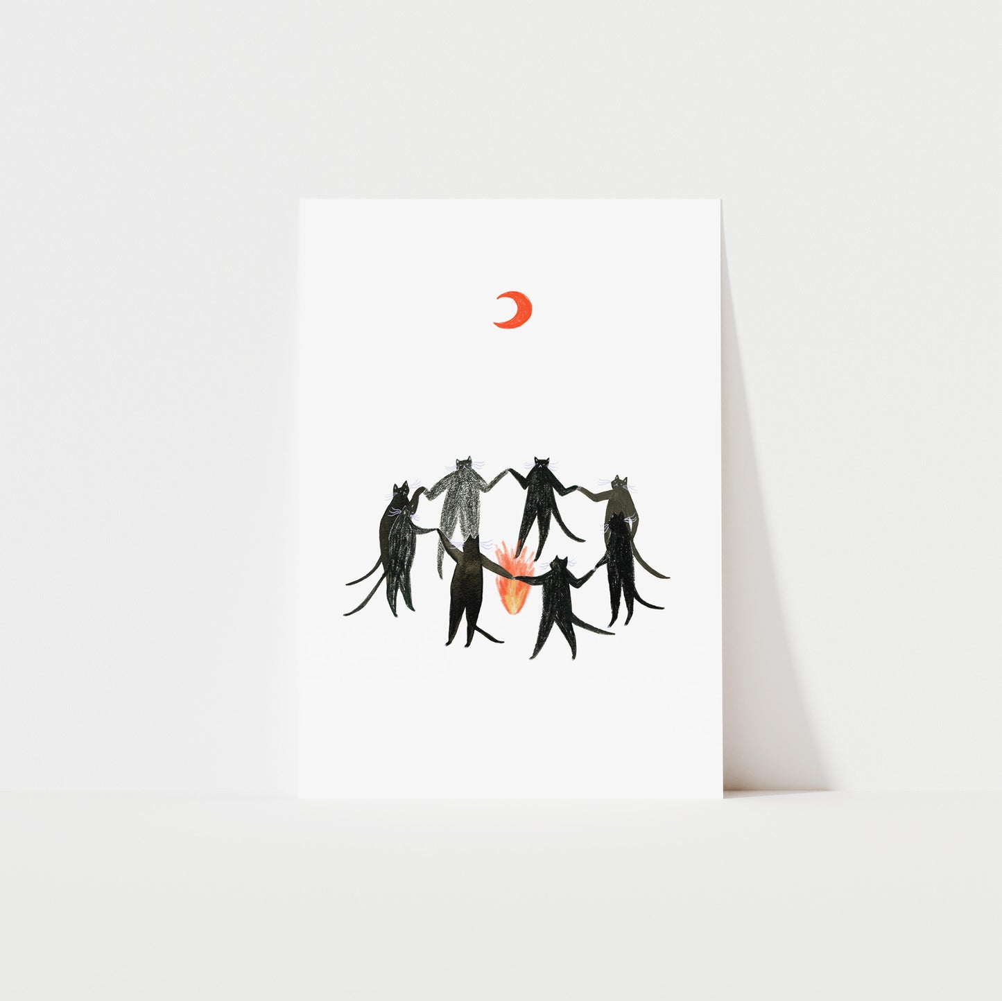 Mystic Cats Art Print image 0