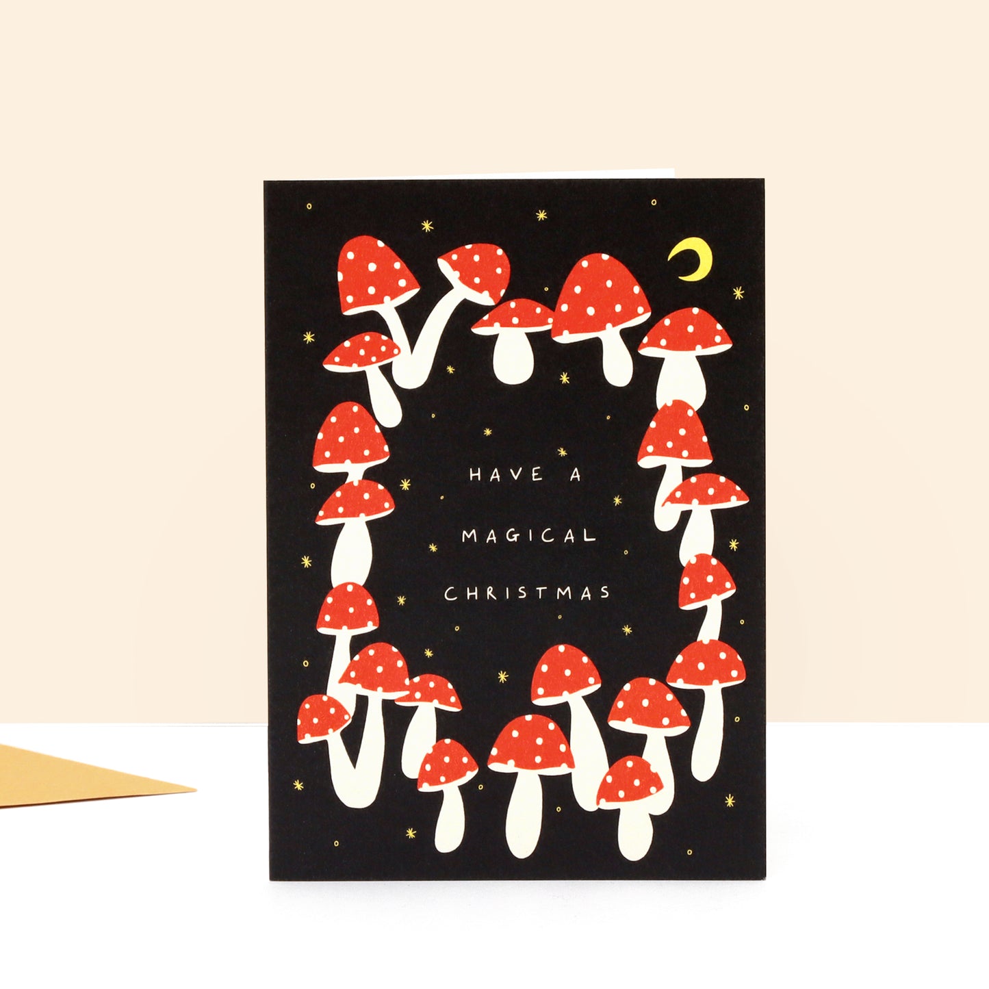 Mushroom Magical Christmas Card image 2