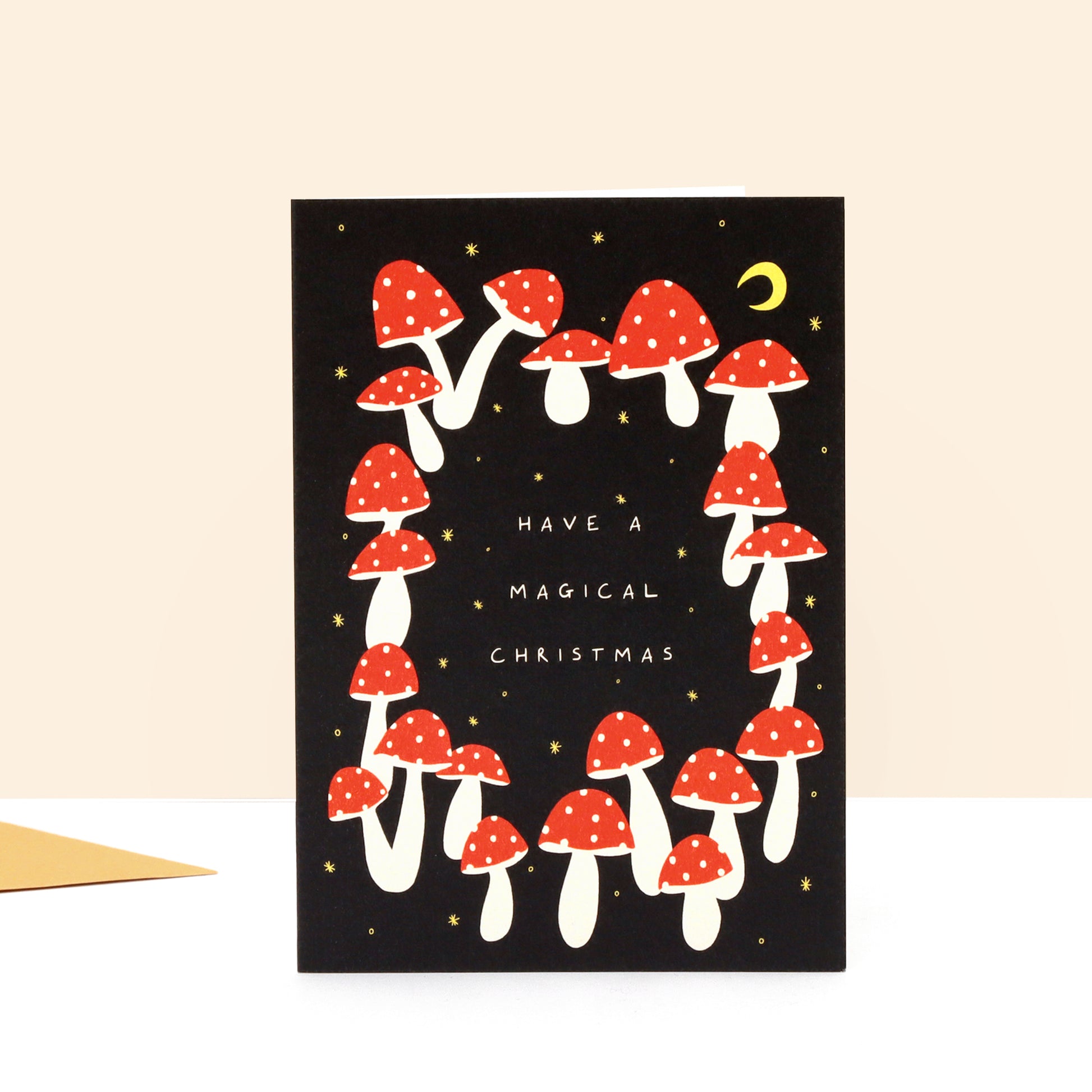 Mushroom Magical Christmas Card image 2