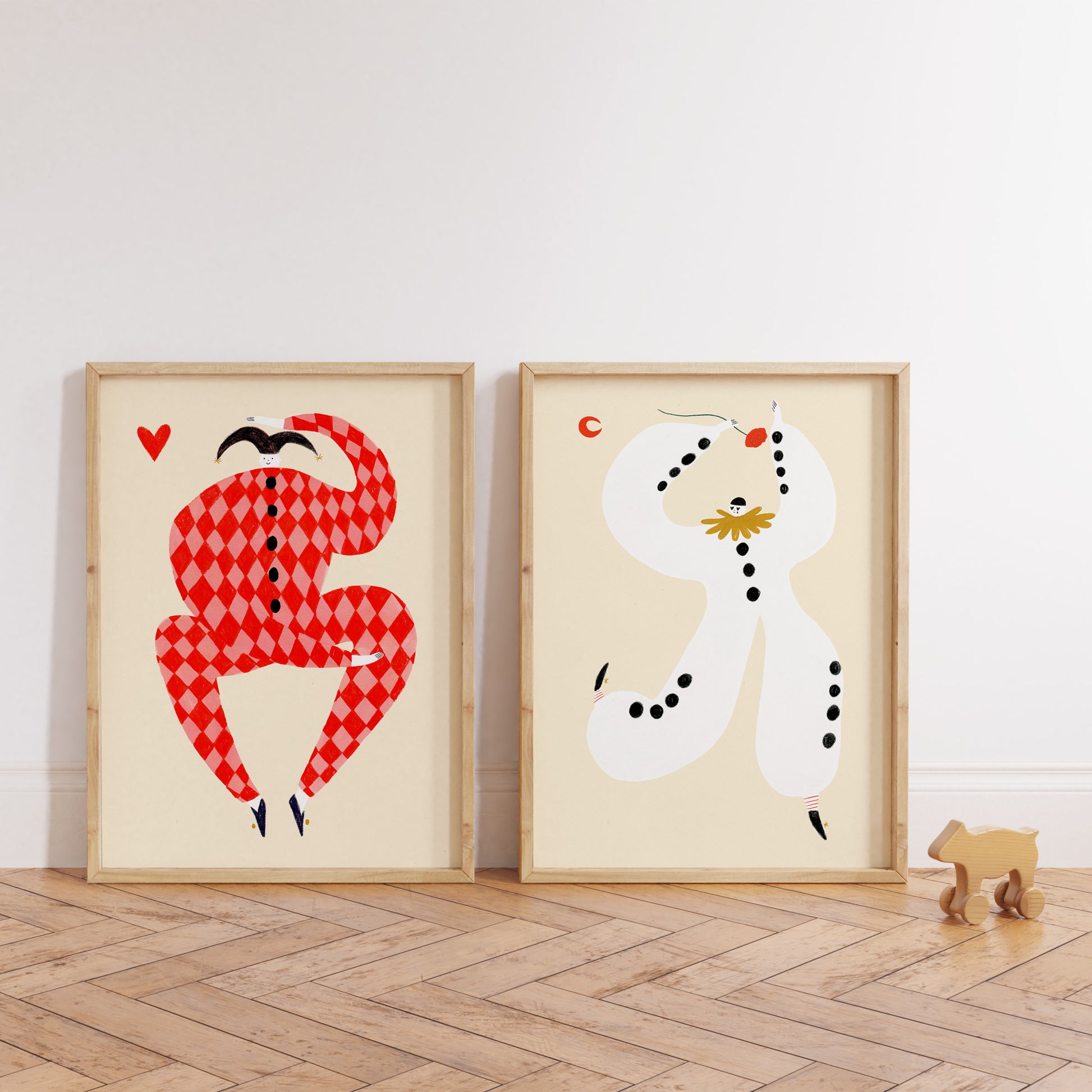 Harlequin Art Print image 2
