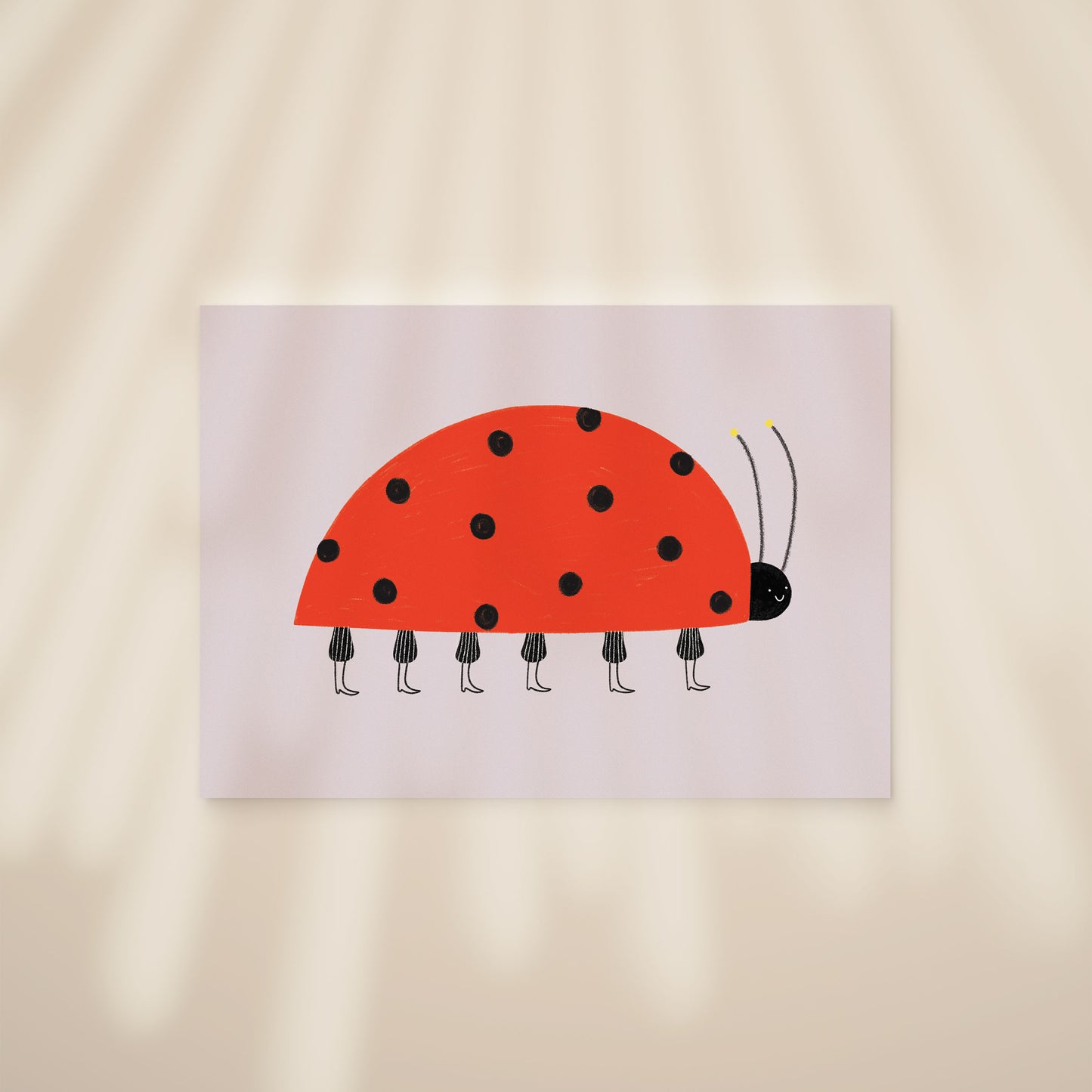 Ladybird Postcard Print image 4