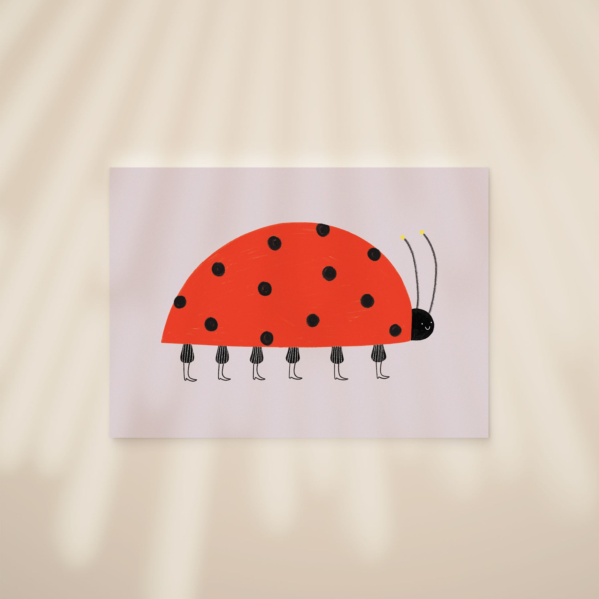 Ladybird Postcard Print image 4