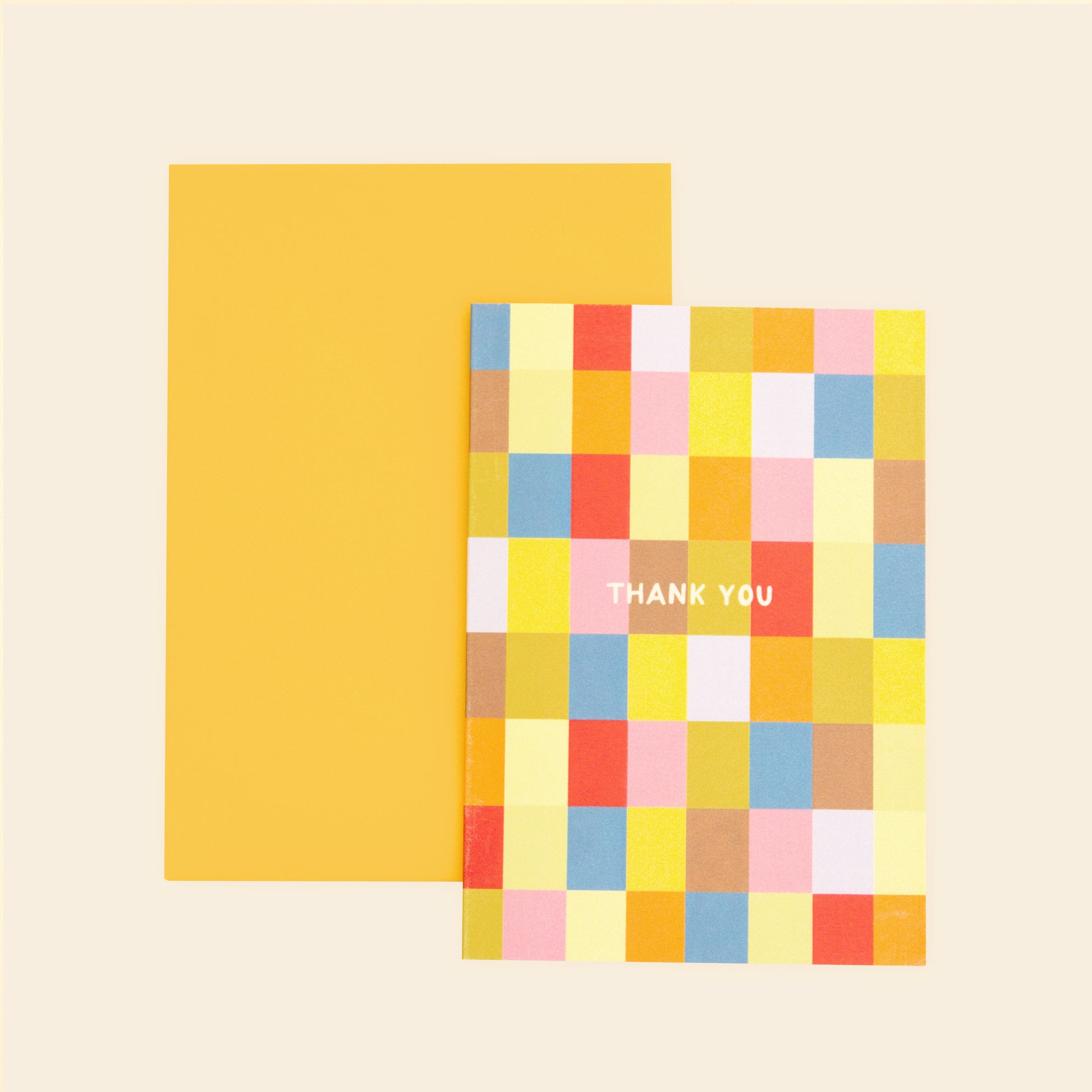 Colourful Squares Thank You Card image 1