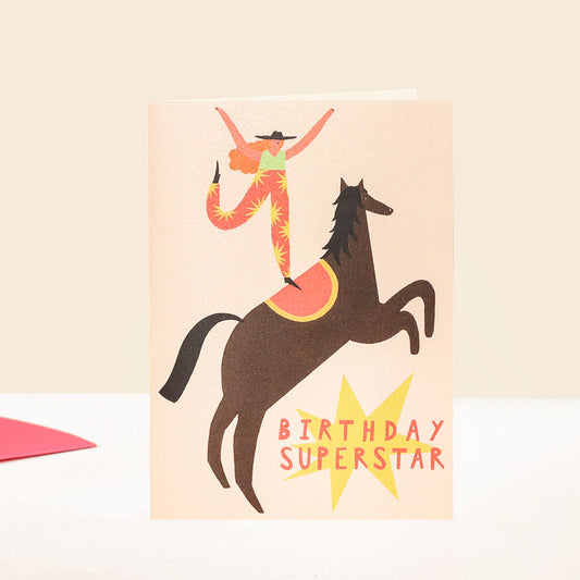 Superstar Birthday Card image 1