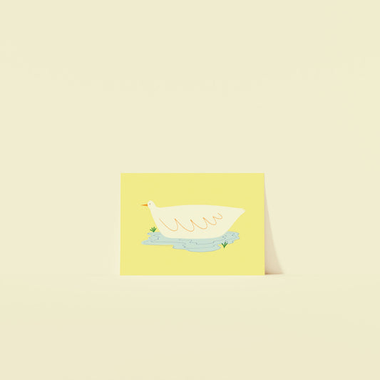 Duck Pond Postcard Print image 0