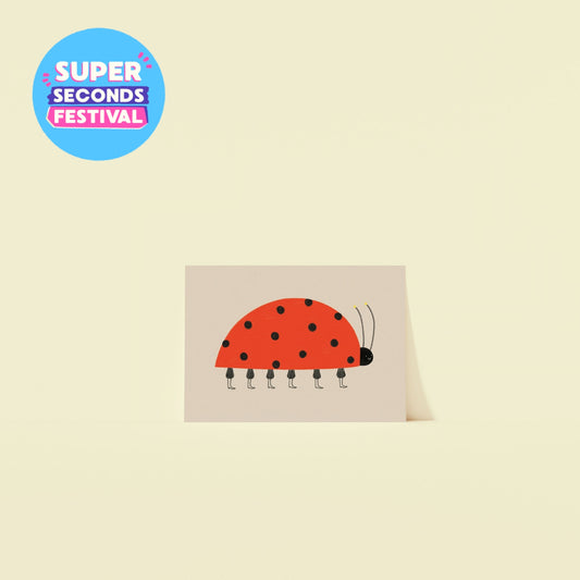 Ladybird Postcard Print