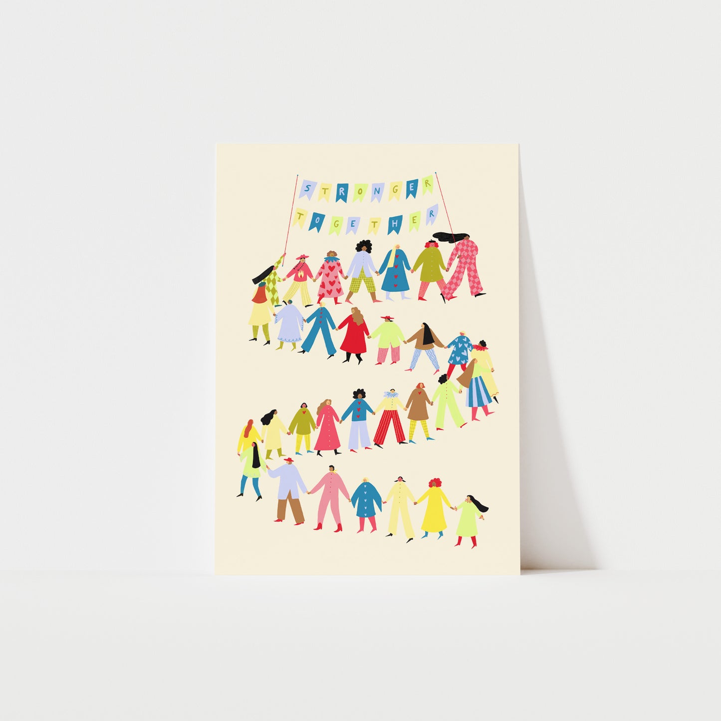 Stronger Together Art Print image 0