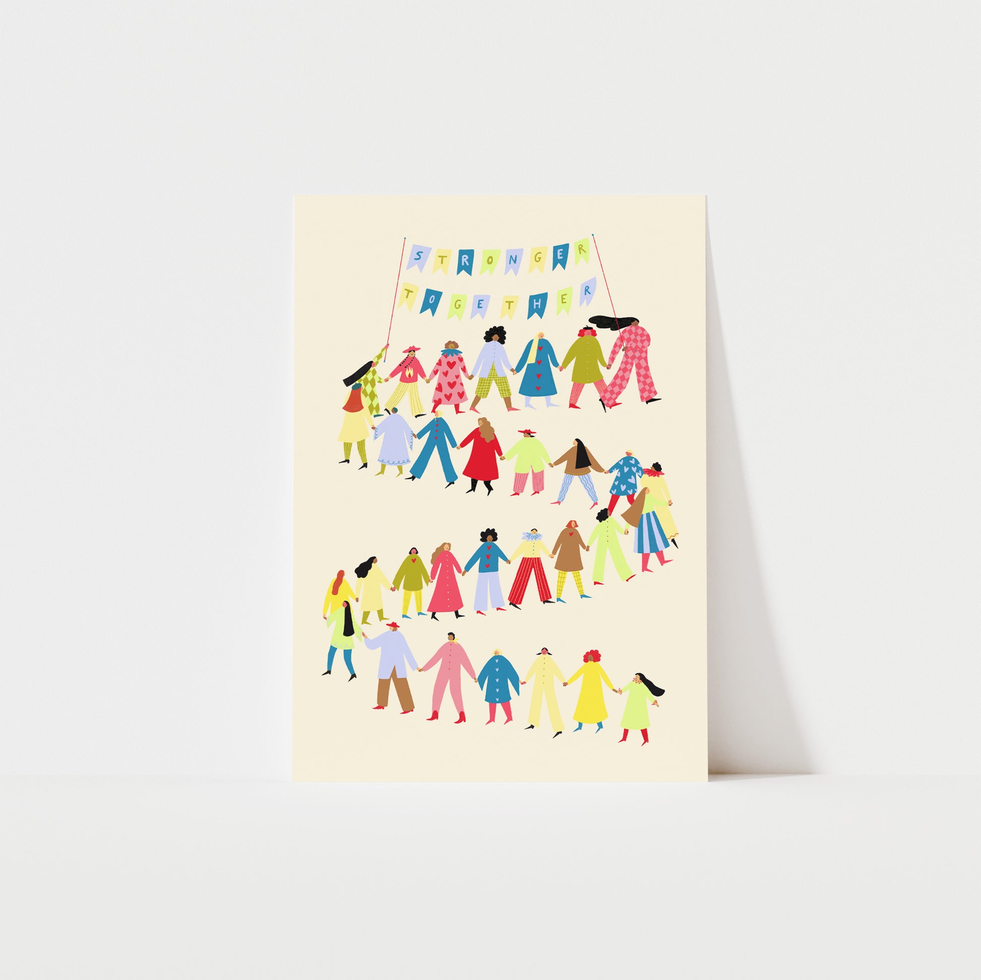 Stronger Together Art Print image 0
