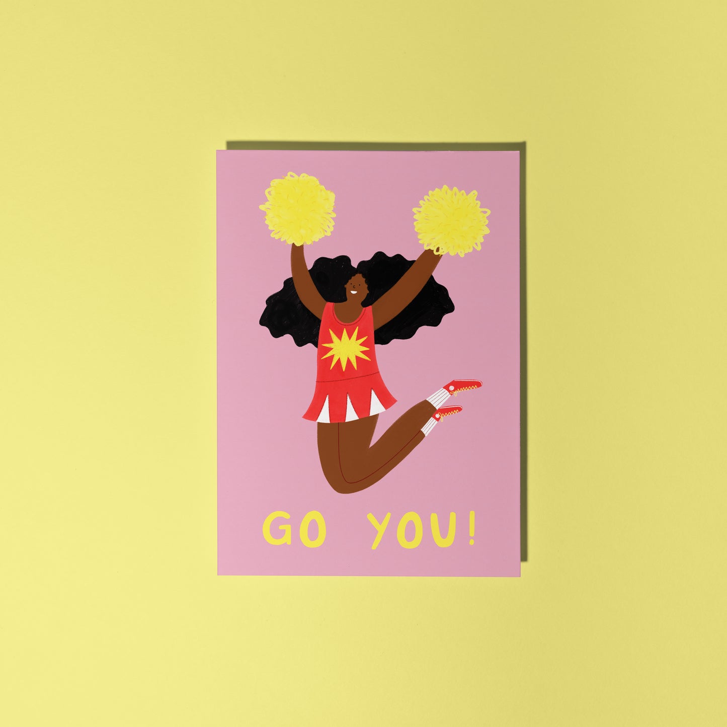 Go You! Cheerleader Achievement Card image 0