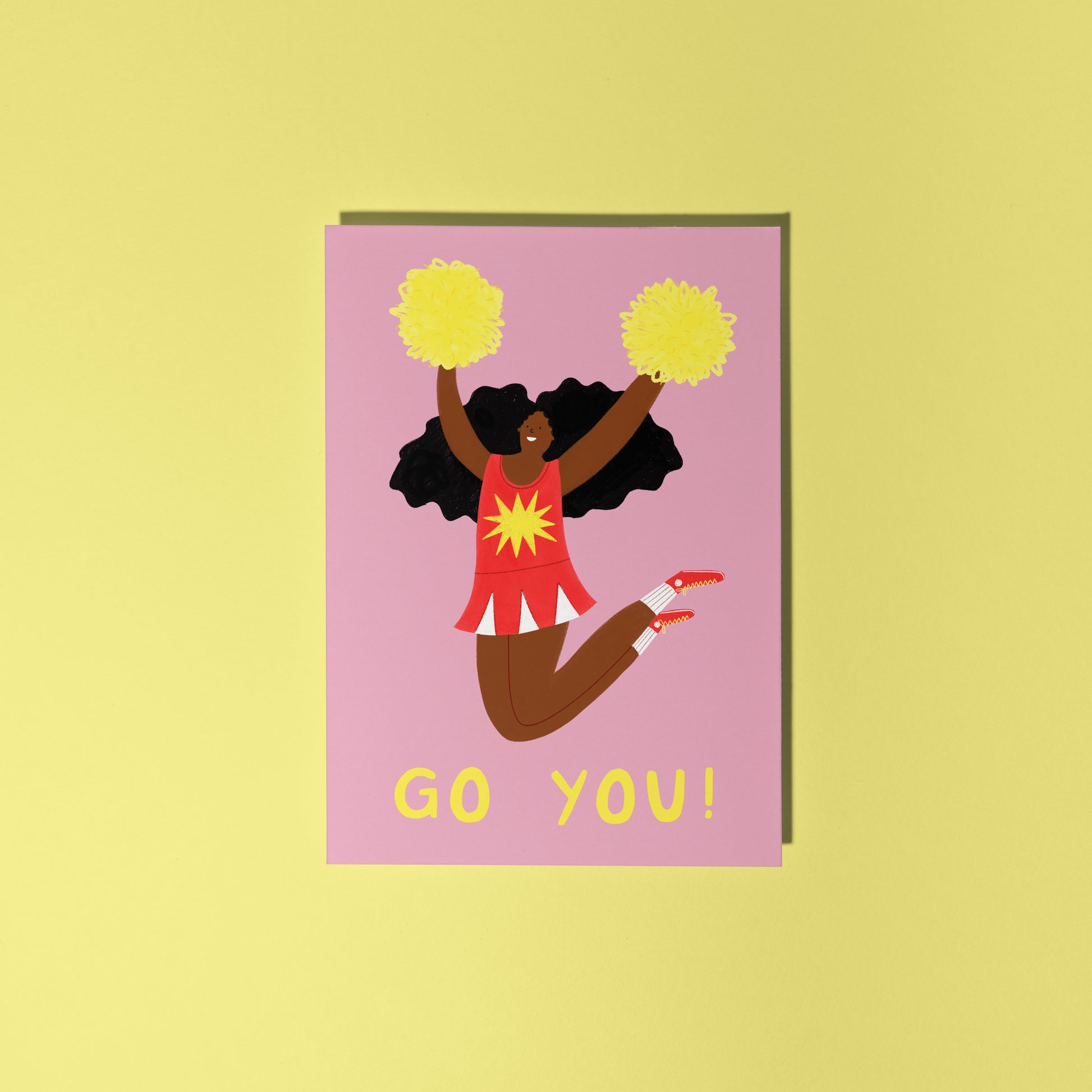 Go You! Cheerleader Achievement Card image 0