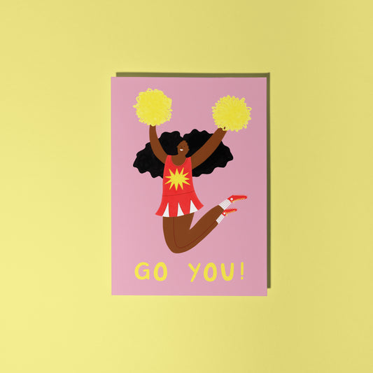 Go You! Cheerleader Achievement Card image 0