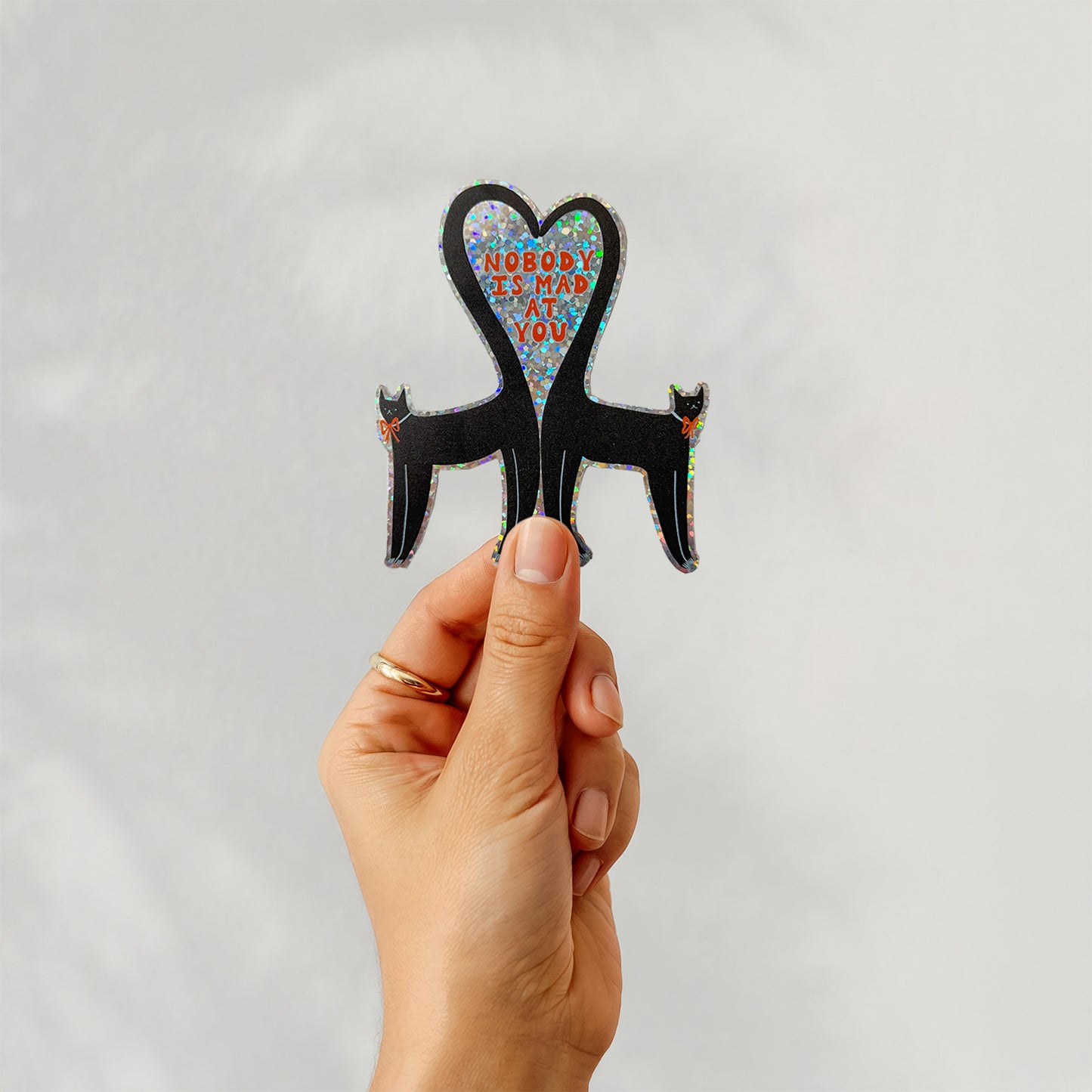 Nobody Is Mad At You Sticker image 1