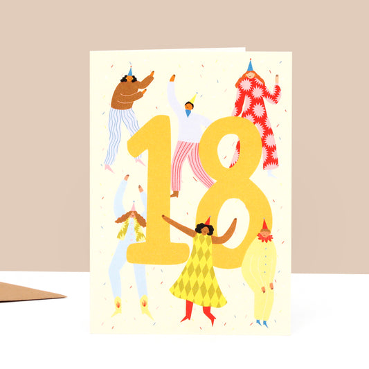 Age 18 Birthday Card image 0