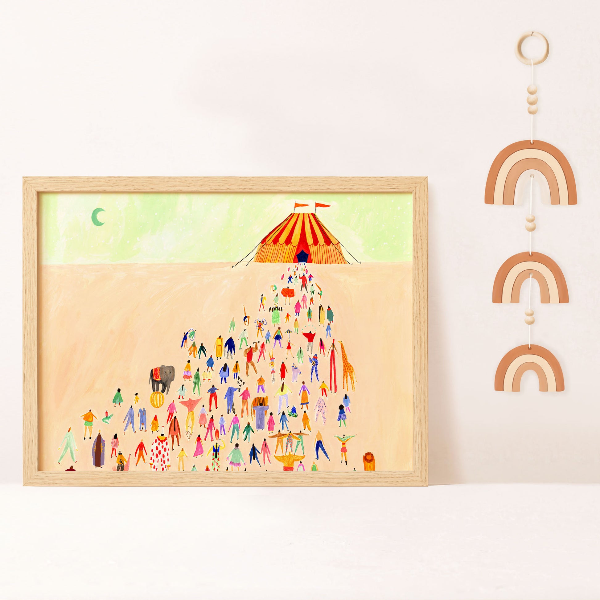 Nights At The Circus Art Print image 1