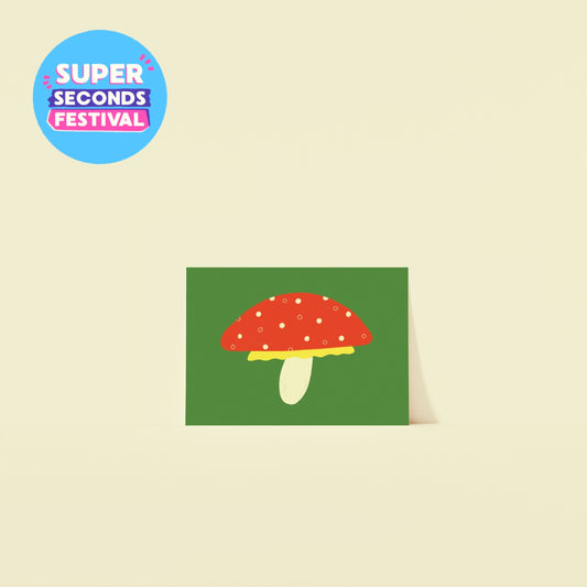 Mushroom Postcard Print