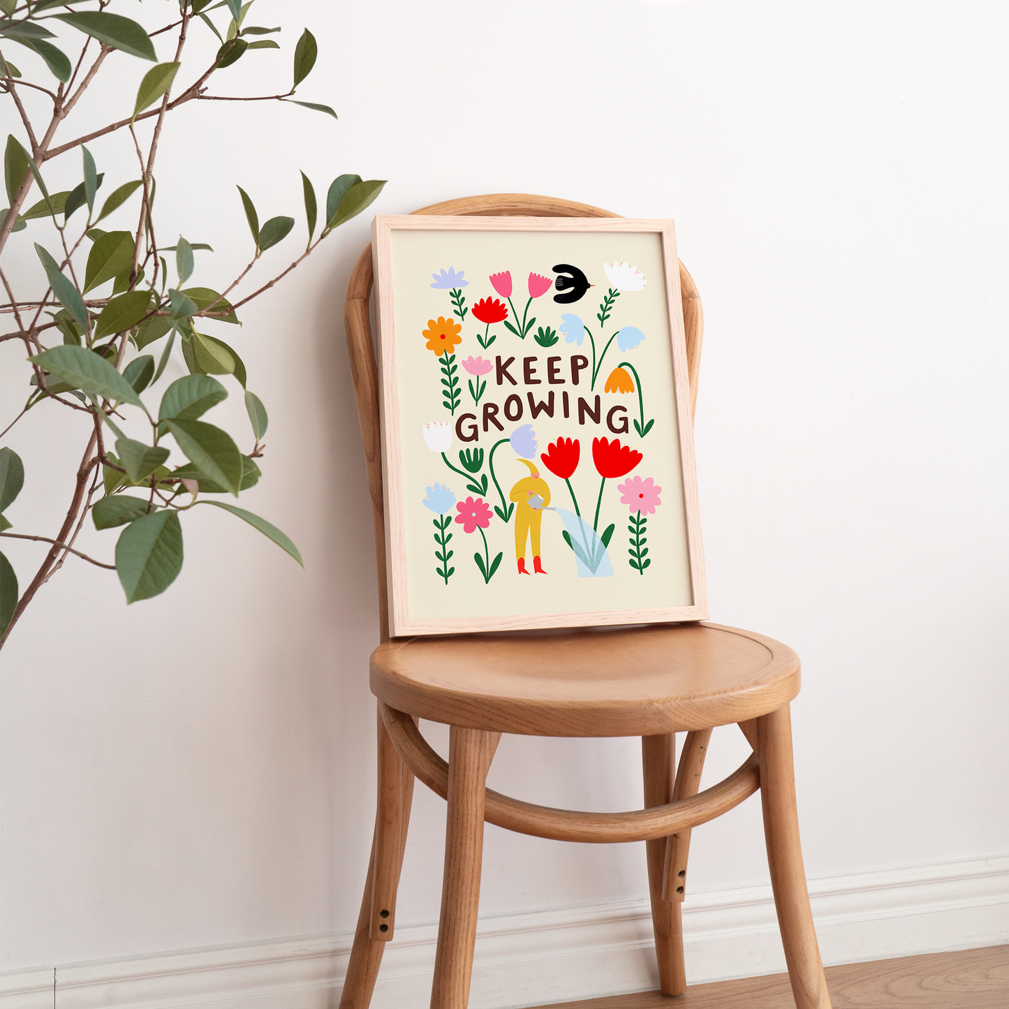 Keep Growing Art Print image 3