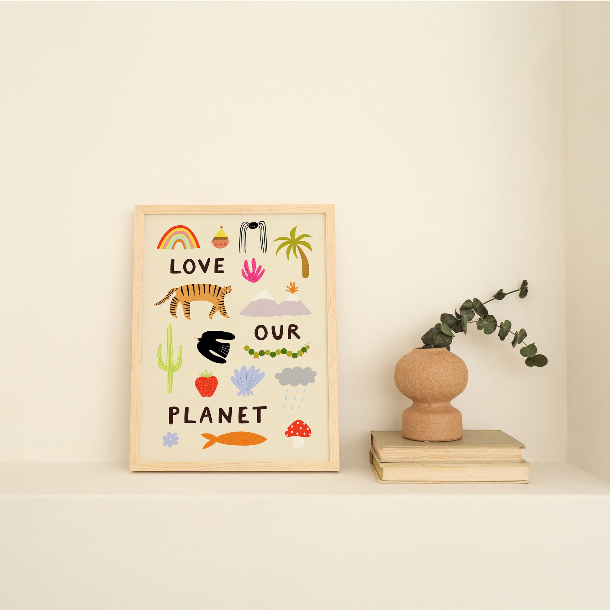 Love Our Planet Art Print image 2