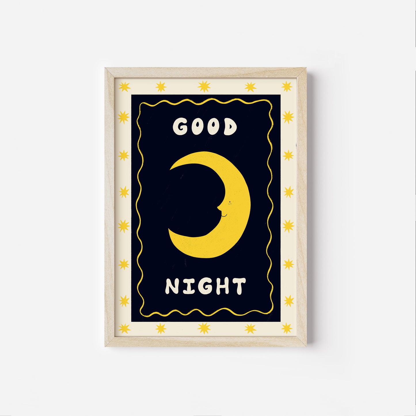 Moon Good Night Art Print image 3