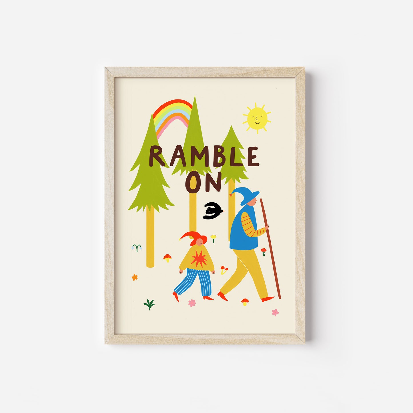 Ramble On Art Print image 4