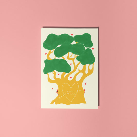Oak Tree Love Card image 0