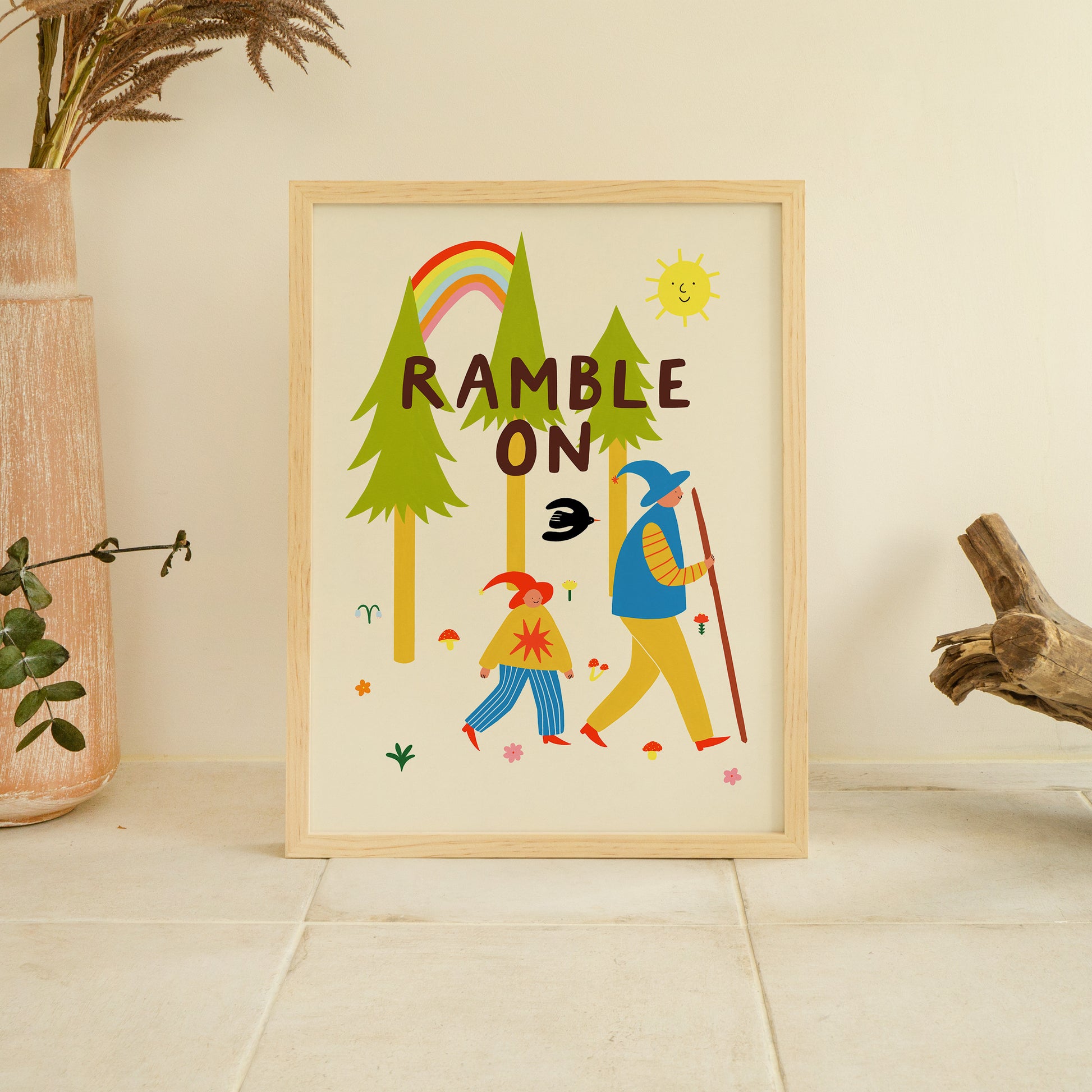 Ramble On Art Print image 1