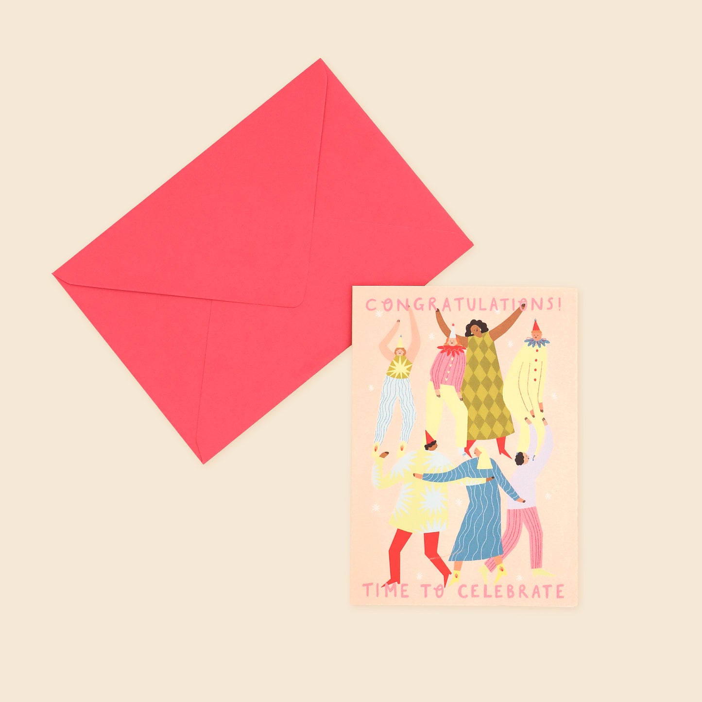 Time To Celebrate Congratulations Card image 1