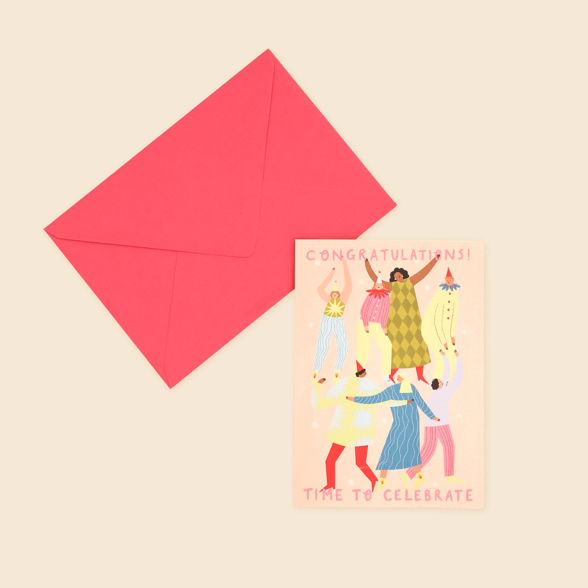 Time To Celebrate Congratulations Card image 1