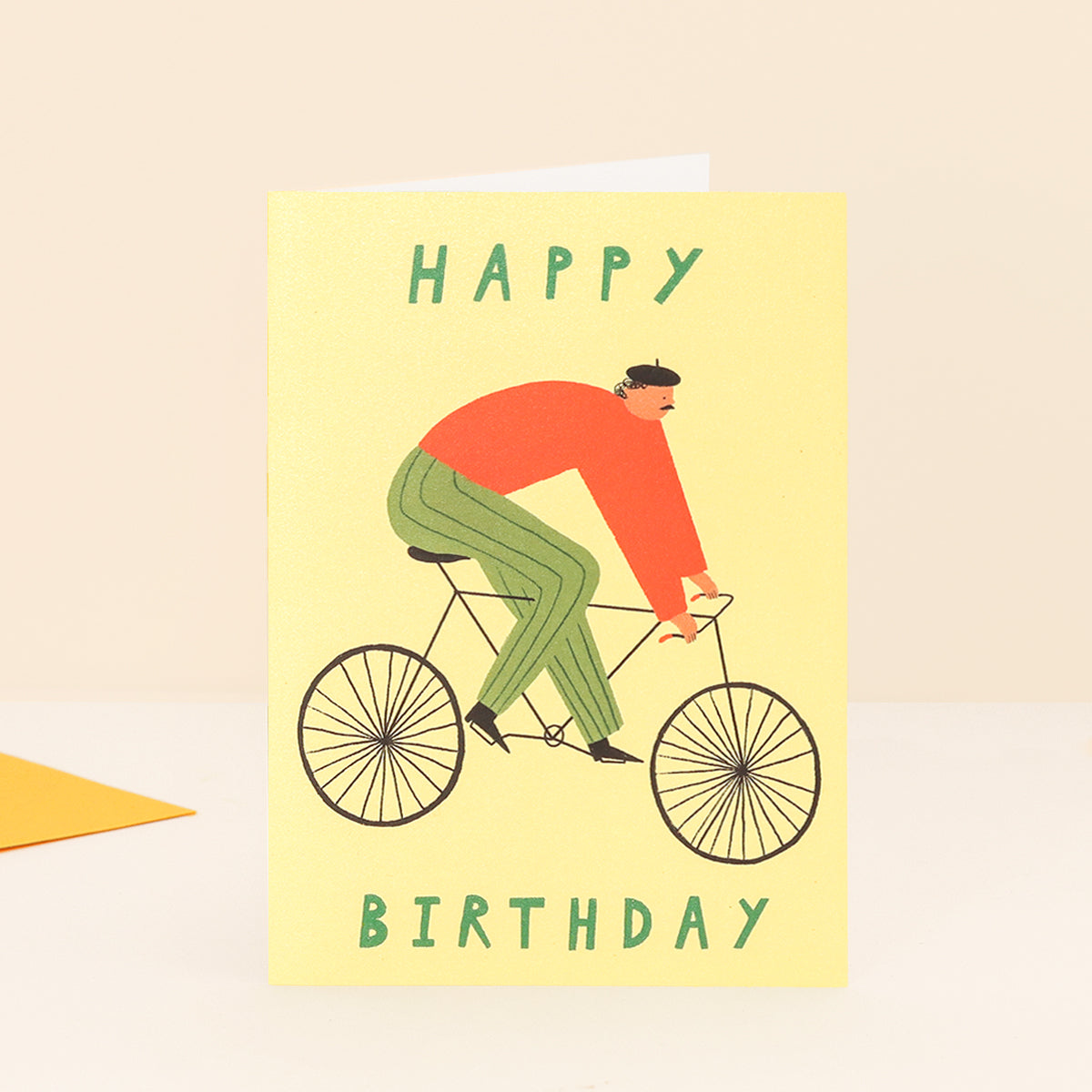 Cyclist Happy Birthday Card image 2